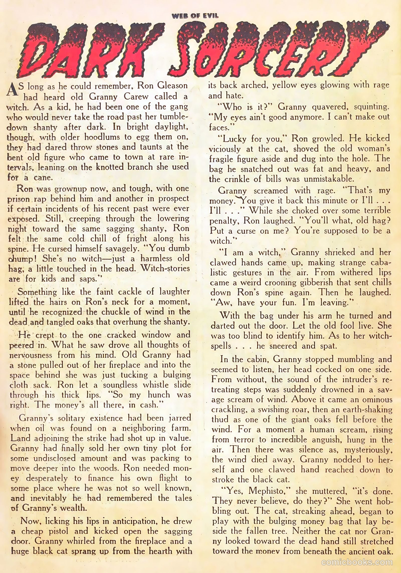 Web of Evil #21 (1954) — page 26 of 37