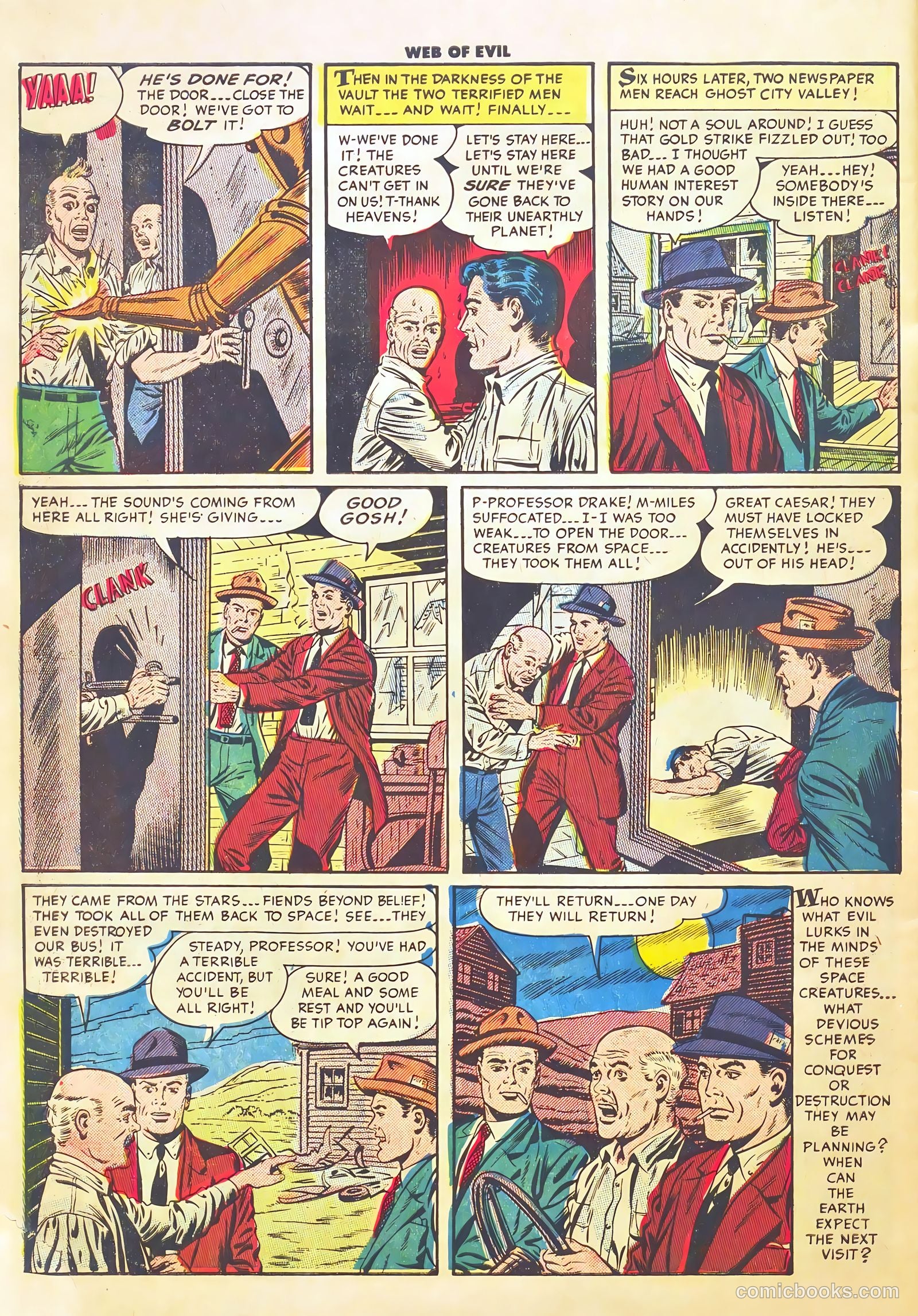 Web of Evil #21 (1954) — page 32 of 37