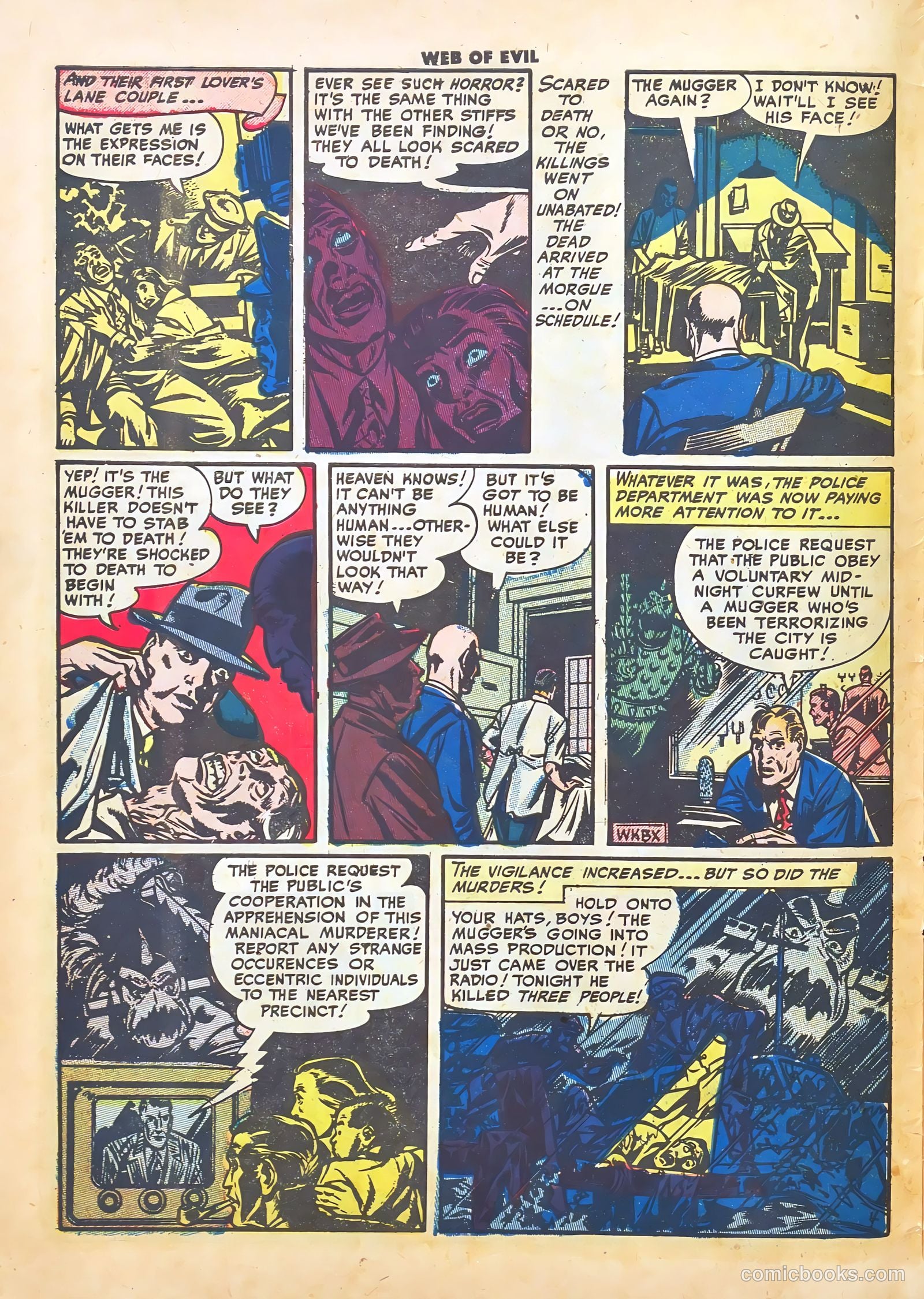 Web of Evil #3 (1953) — page 6 of 36