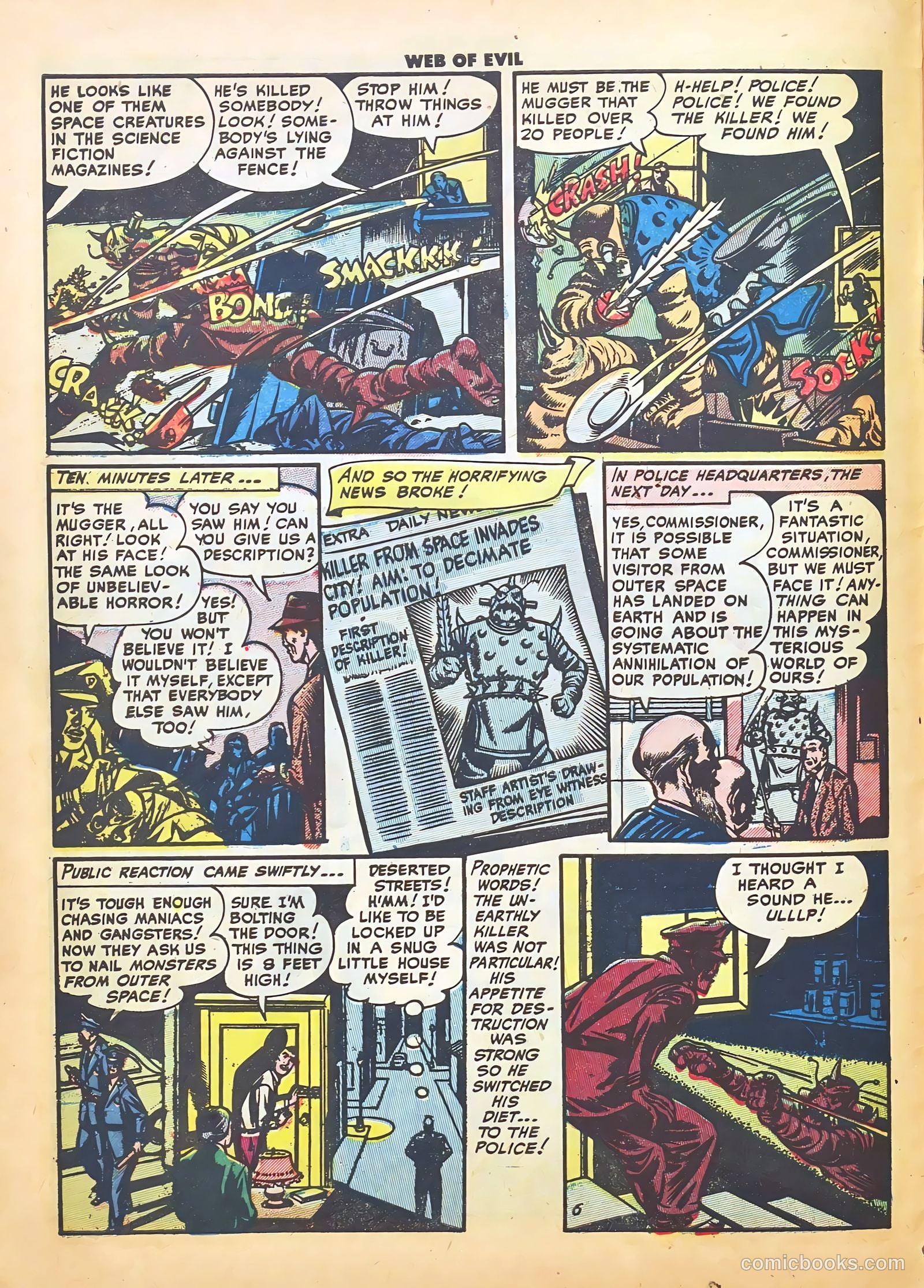 Web of Evil #3 (1953) — page 8 of 36