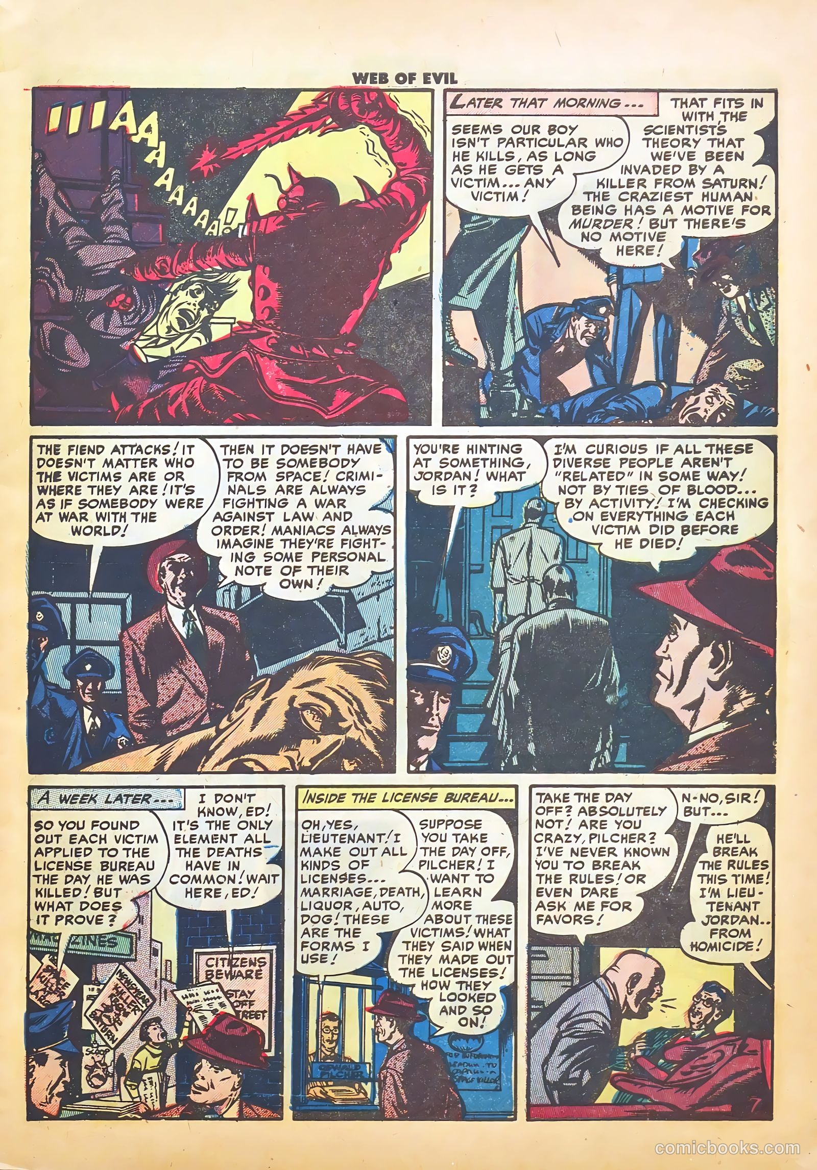 Web of Evil #3 (1953) — page 9 of 36