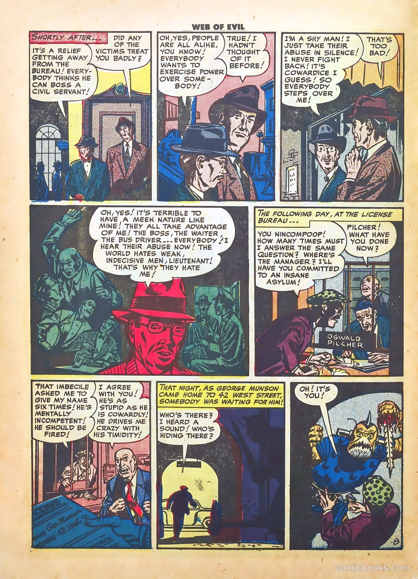 Web of Evil #3 (1953) — page 10 of 36