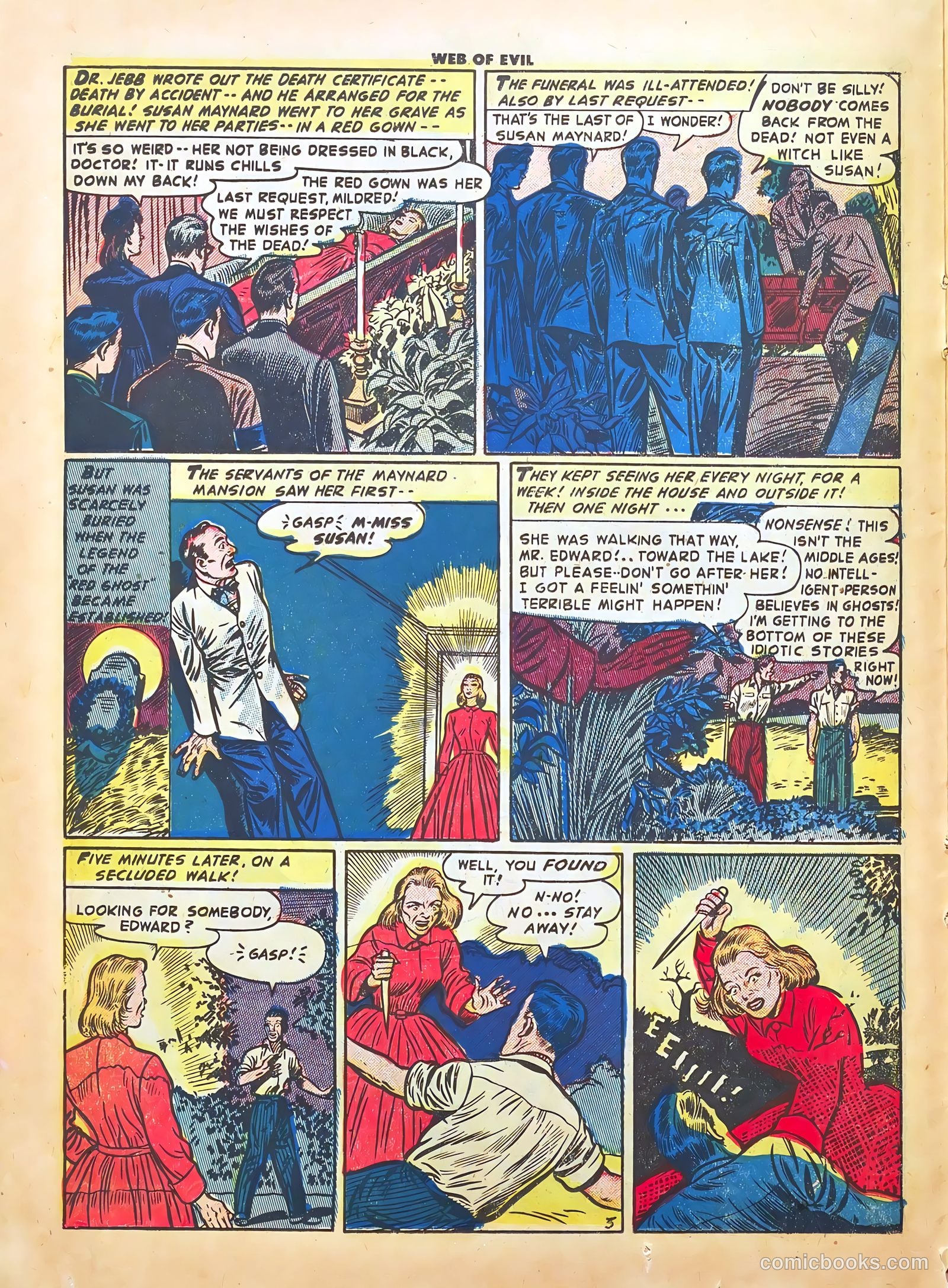 Web of Evil #3 (1953) — page 14 of 36