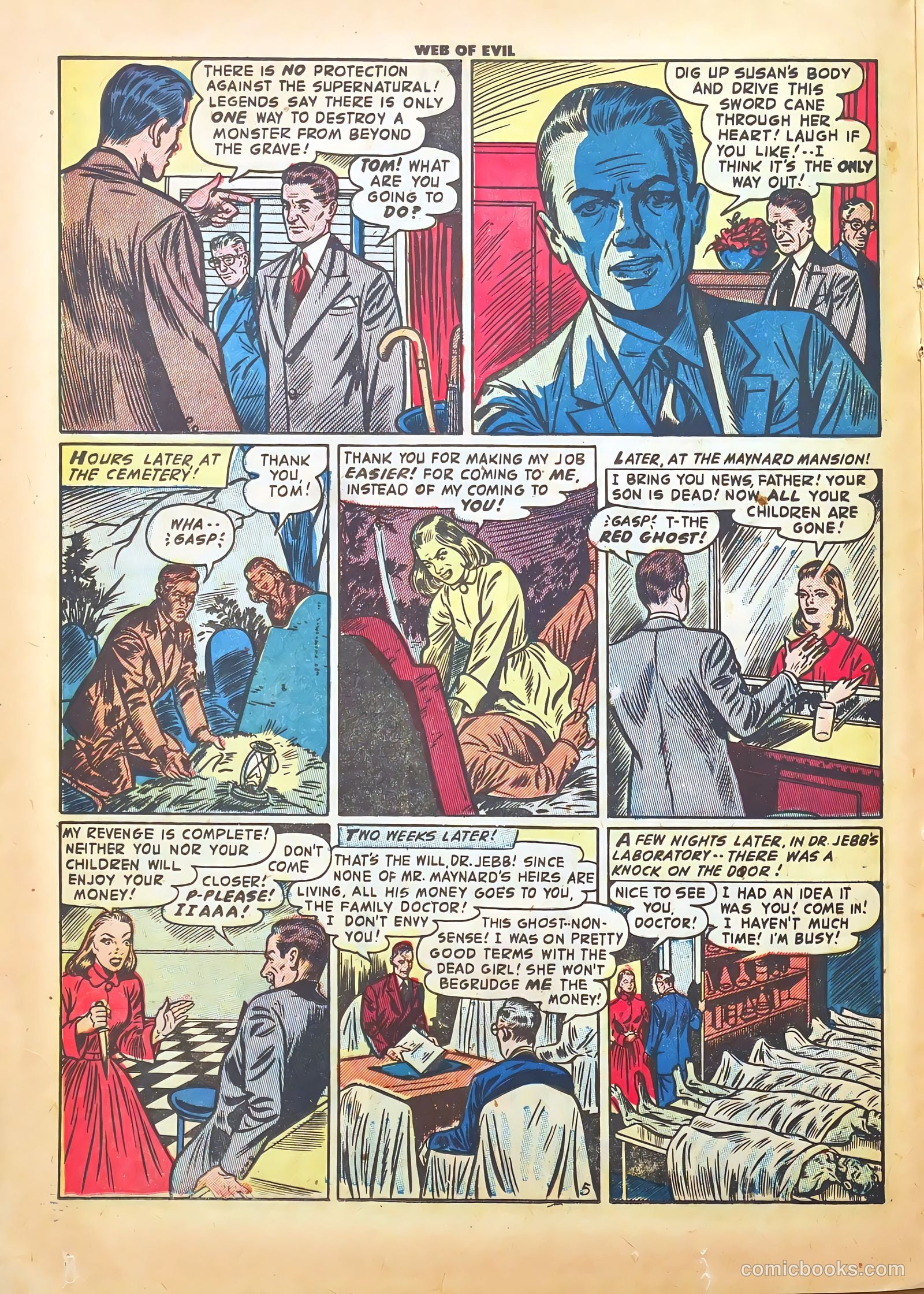 Web of Evil #3 (1953) — page 16 of 36