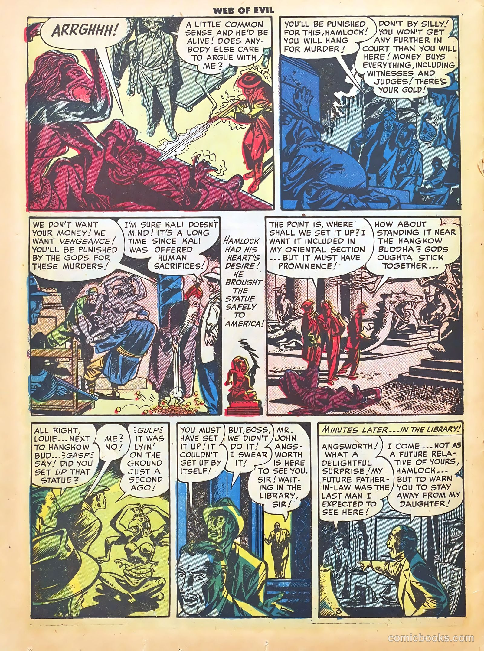 Web of Evil #3 (1953) — page 20 of 36