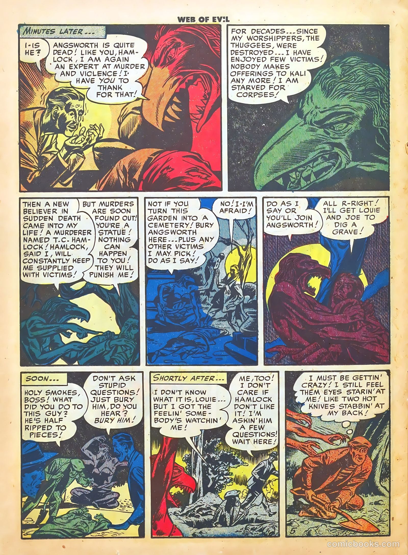 Web of Evil #3 (1953) — page 22 of 36