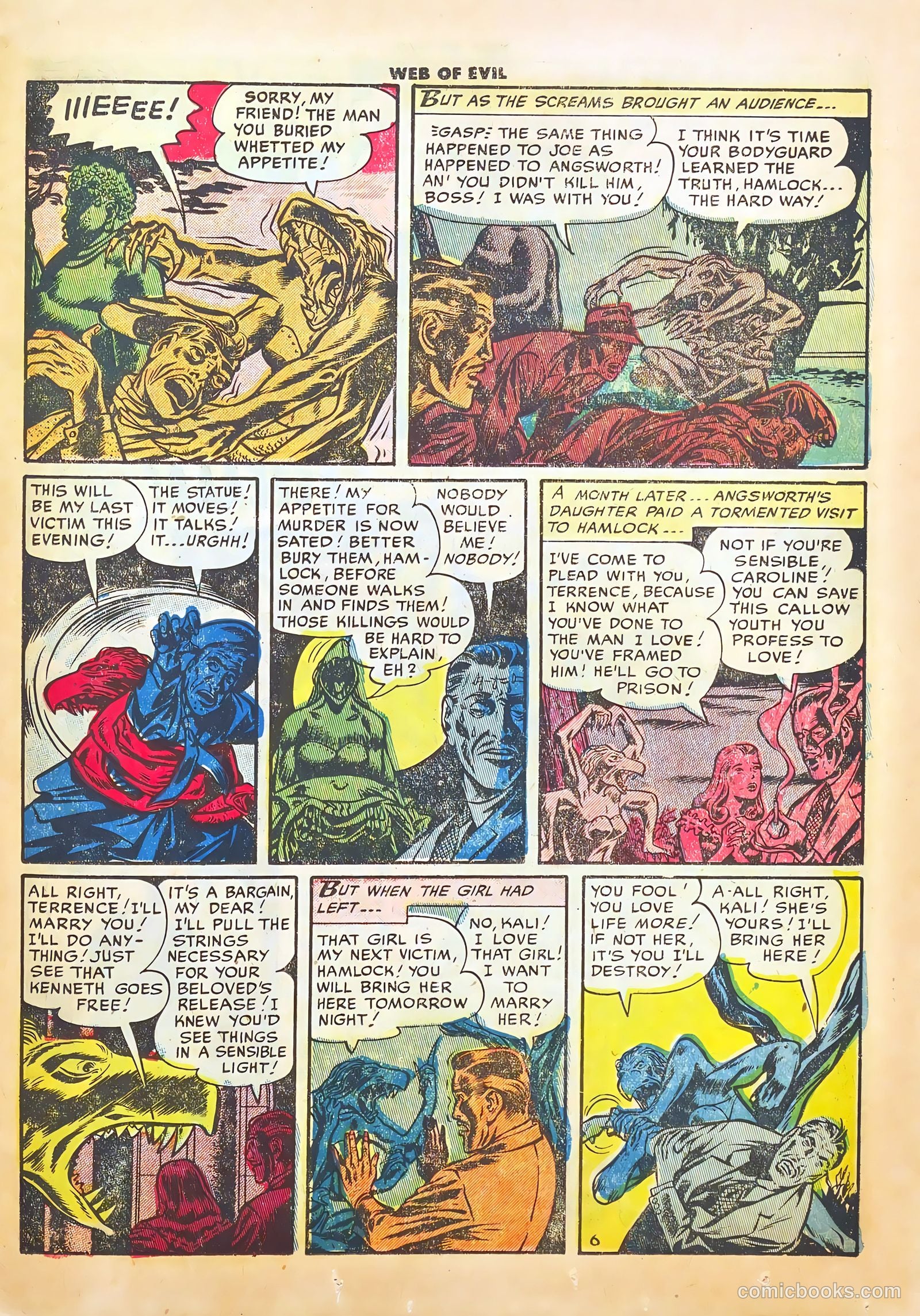 Web of Evil #3 (1953) — page 23 of 36
