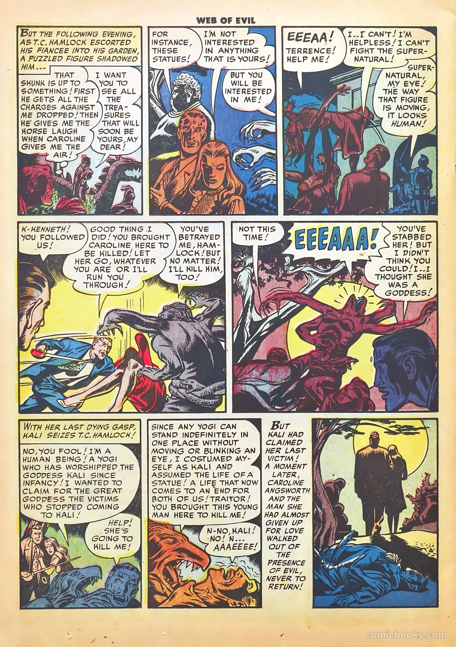 Web of Evil #3 (1953) — page 24 of 36