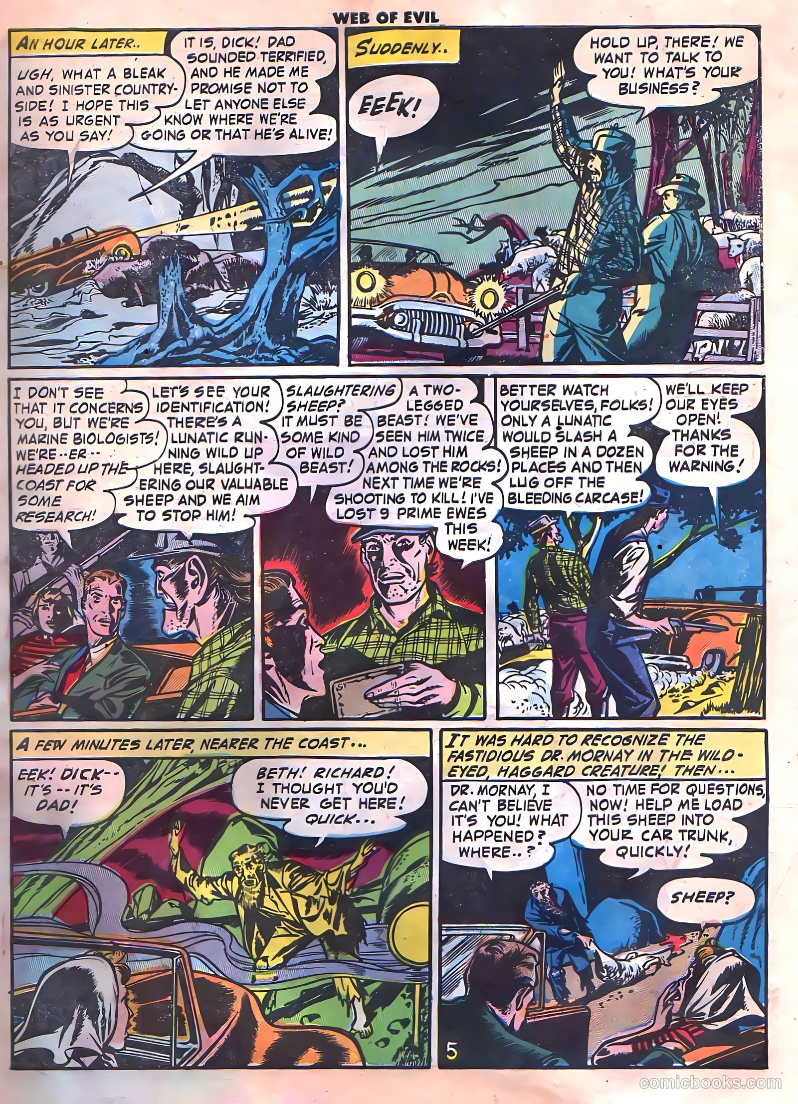 Web of Evil #4 (1953) — page 7 of 36