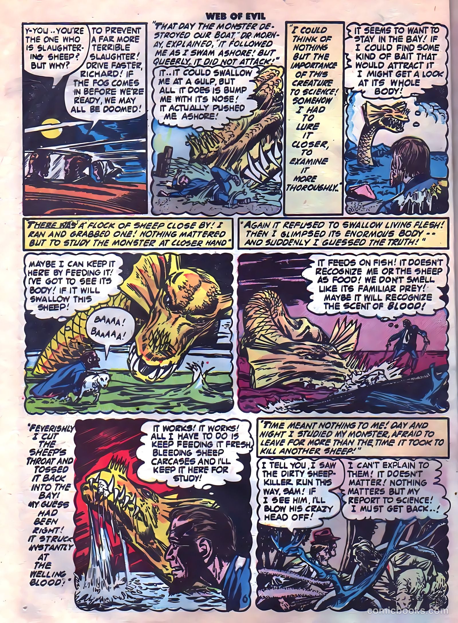 Web of Evil #4 (1953) — page 8 of 36