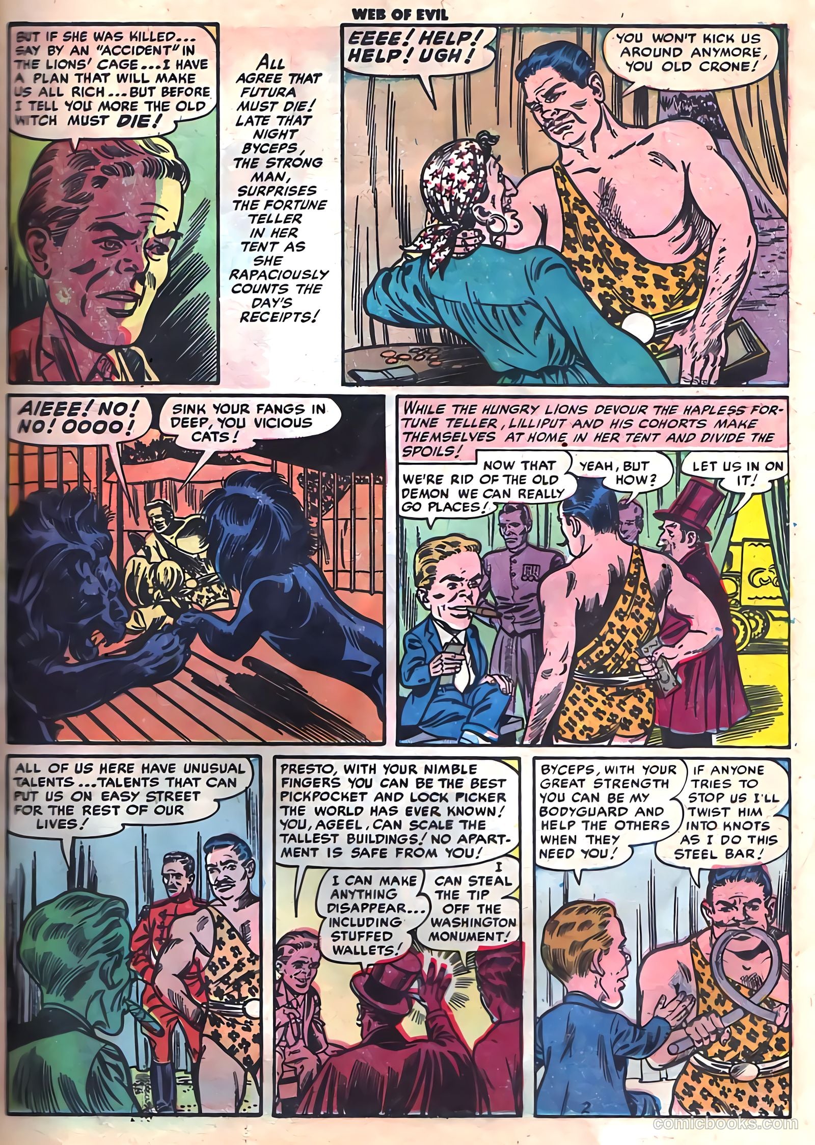 Web of Evil #4 (1953) — page 13 of 36
