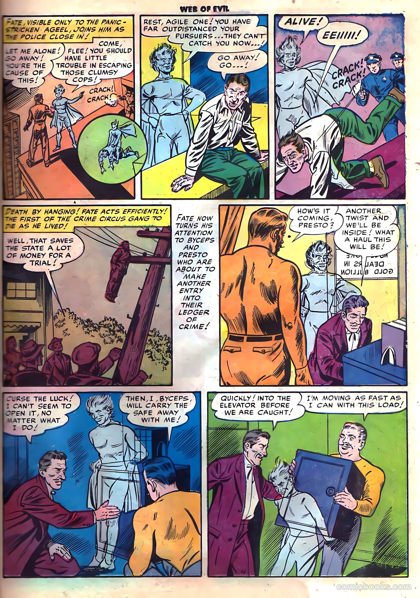 Web of Evil #4 (1953) — page 15 of 36