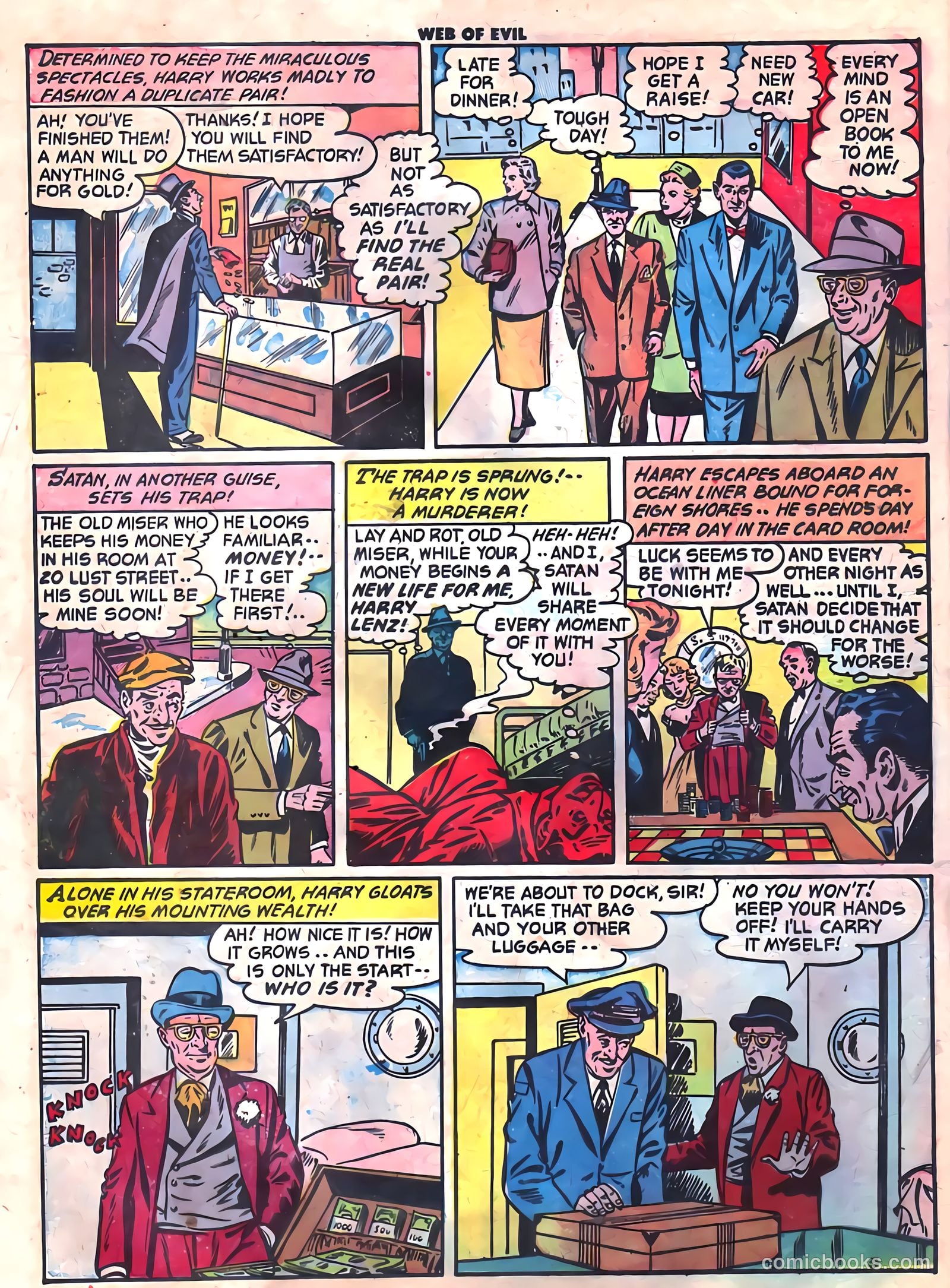 Web of Evil #4 (1953) — page 20 of 36