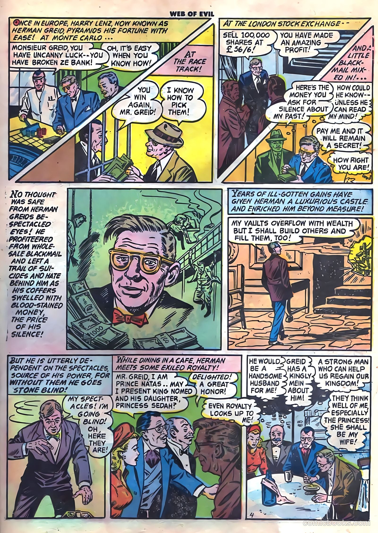 Web of Evil #4 (1953) — page 21 of 36