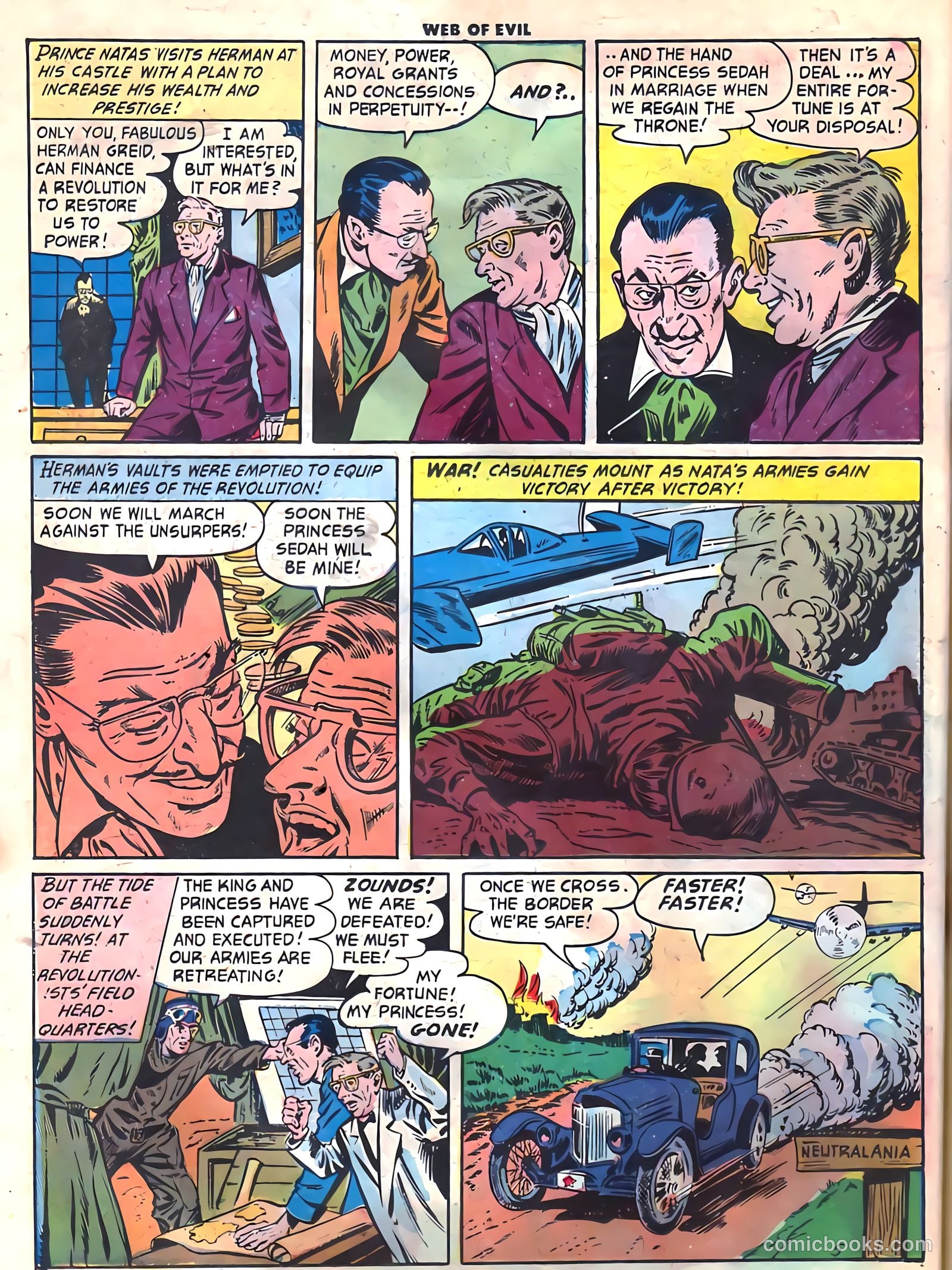 Web of Evil #4 (1953) — page 22 of 36