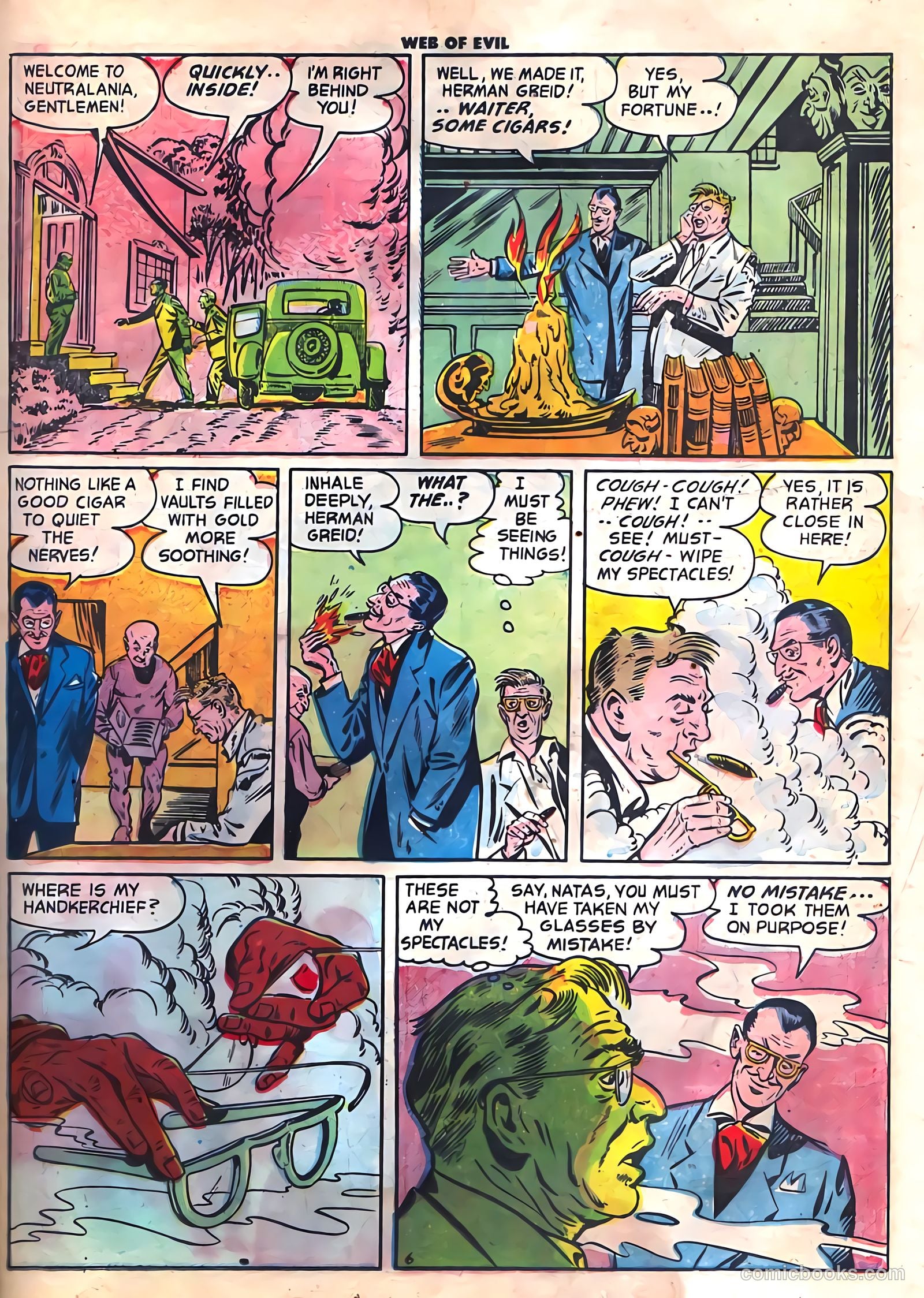 Web of Evil #4 (1953) — page 23 of 36