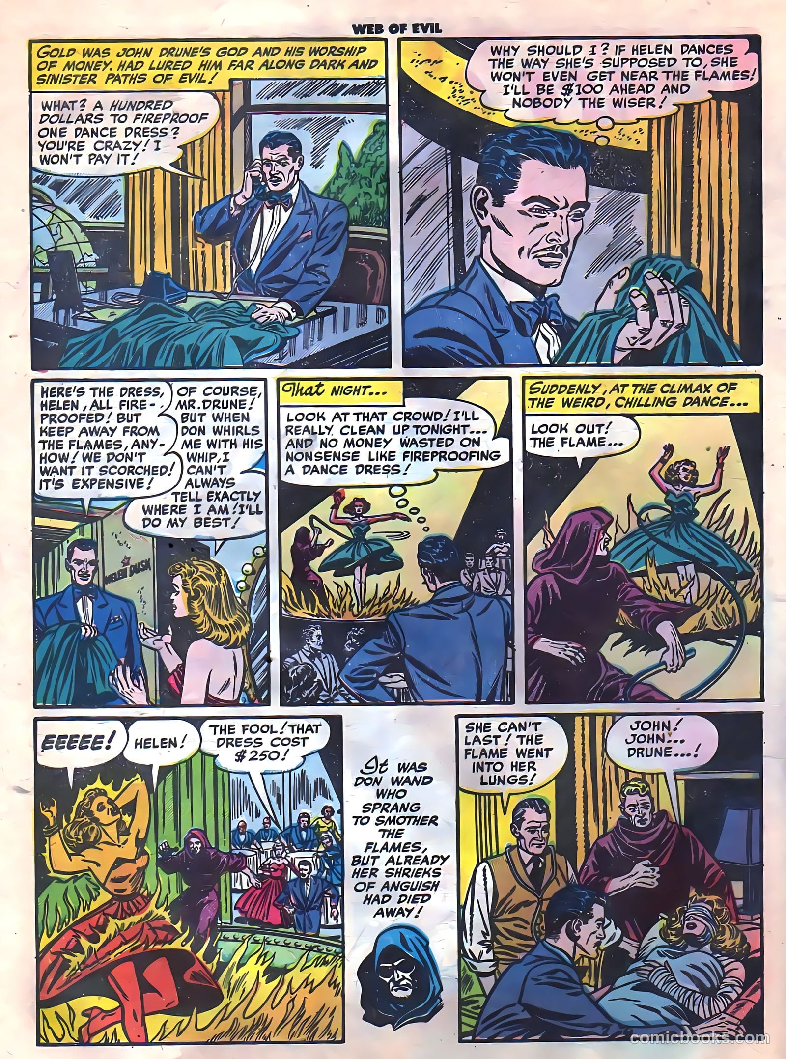 Web of Evil #4 (1953) — page 28 of 36