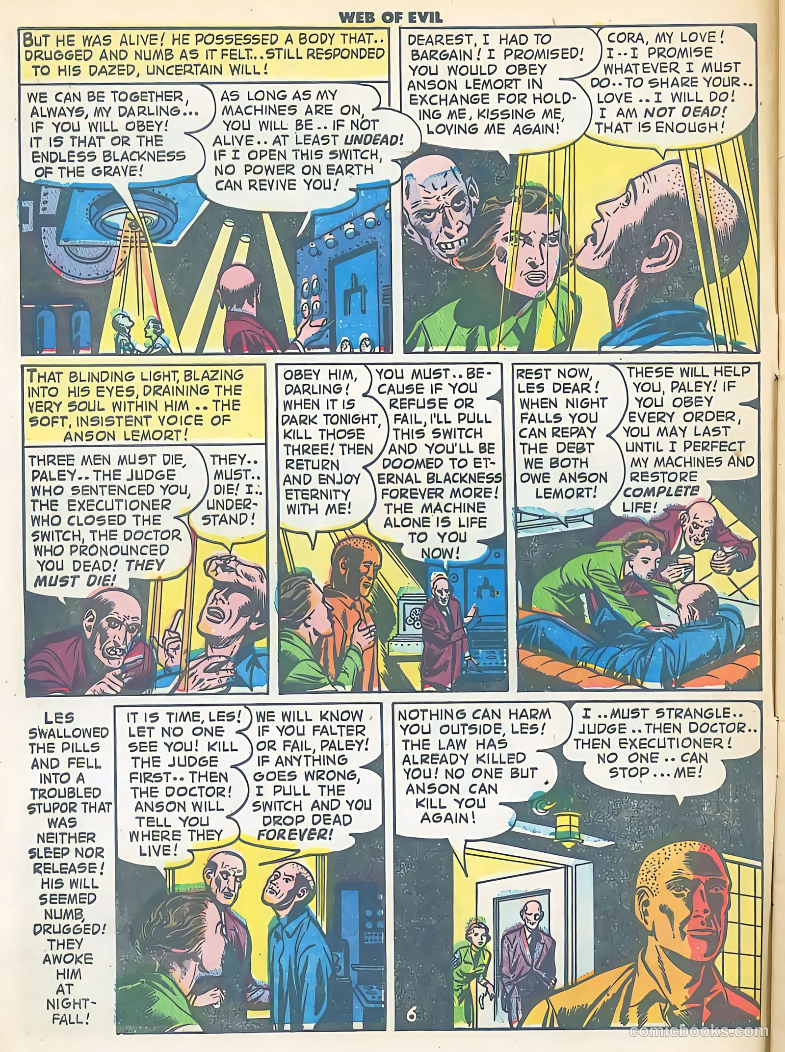 Web of Evil #5 (1953) — page 8 of 36
