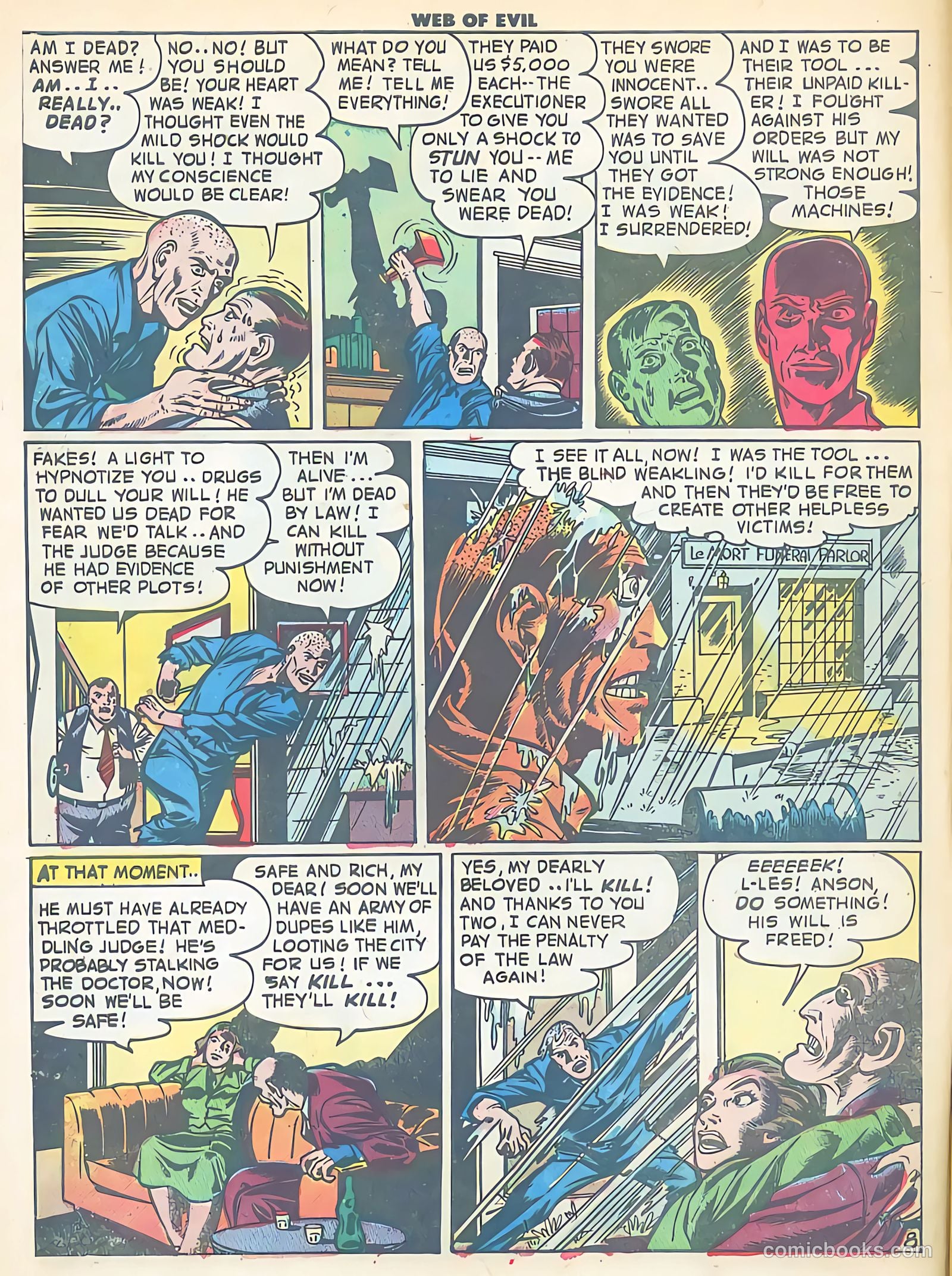 Web of Evil #5 (1953) — page 10 of 36
