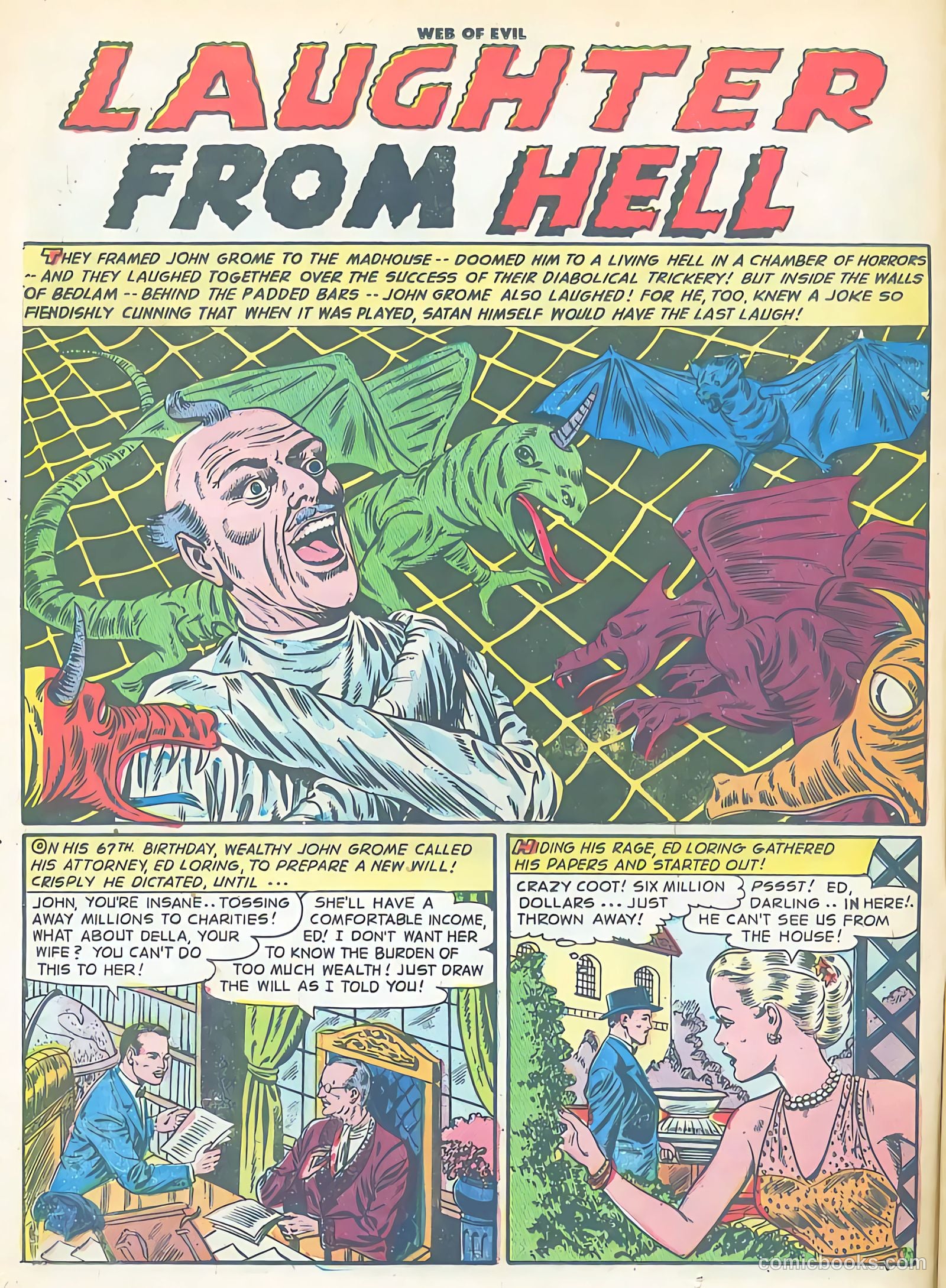 Web of Evil #5 (1953) — page 12 of 36