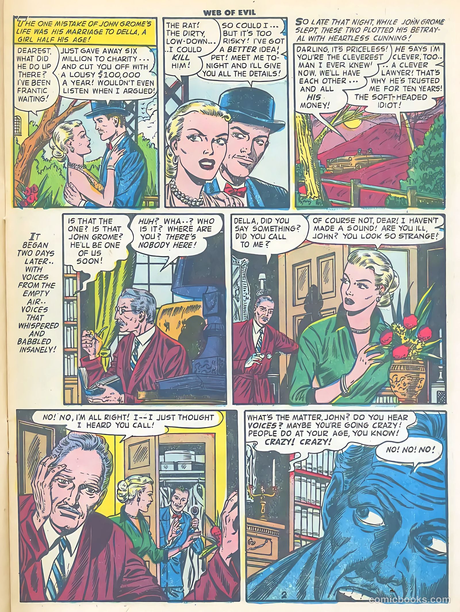 Web of Evil #5 (1953) — page 13 of 36