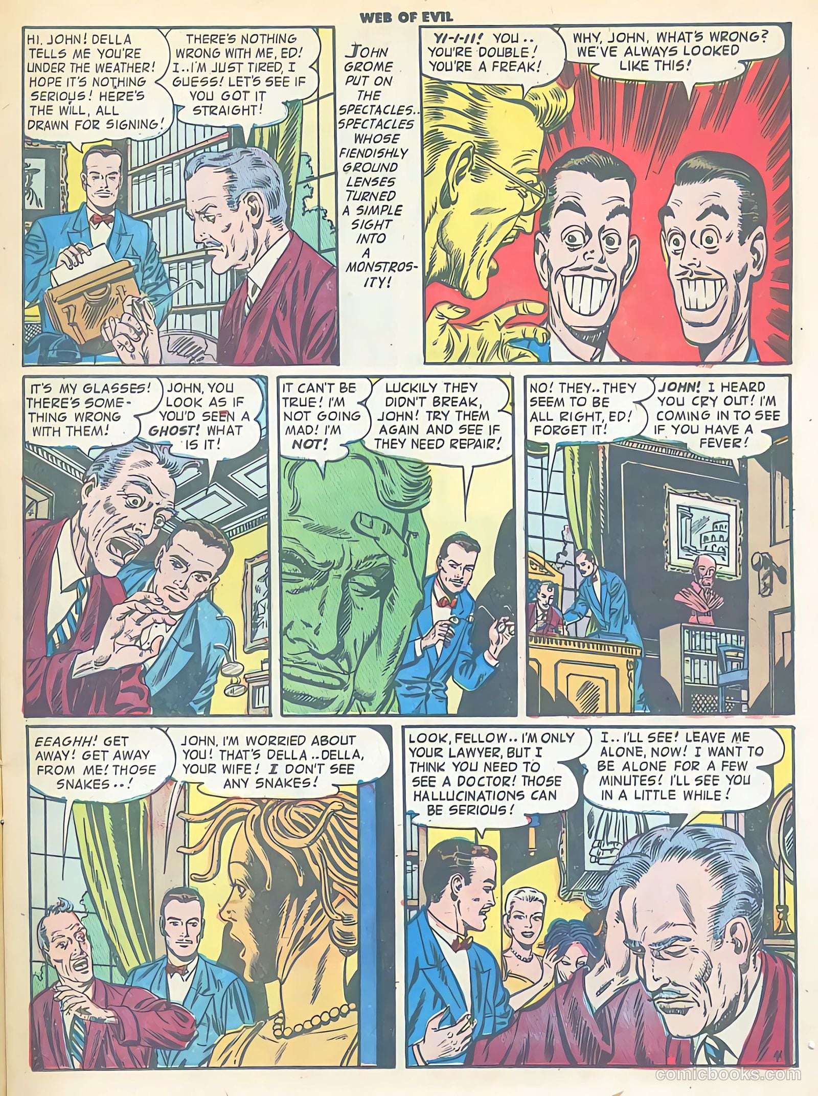 Web of Evil #5 (1953) — page 15 of 36