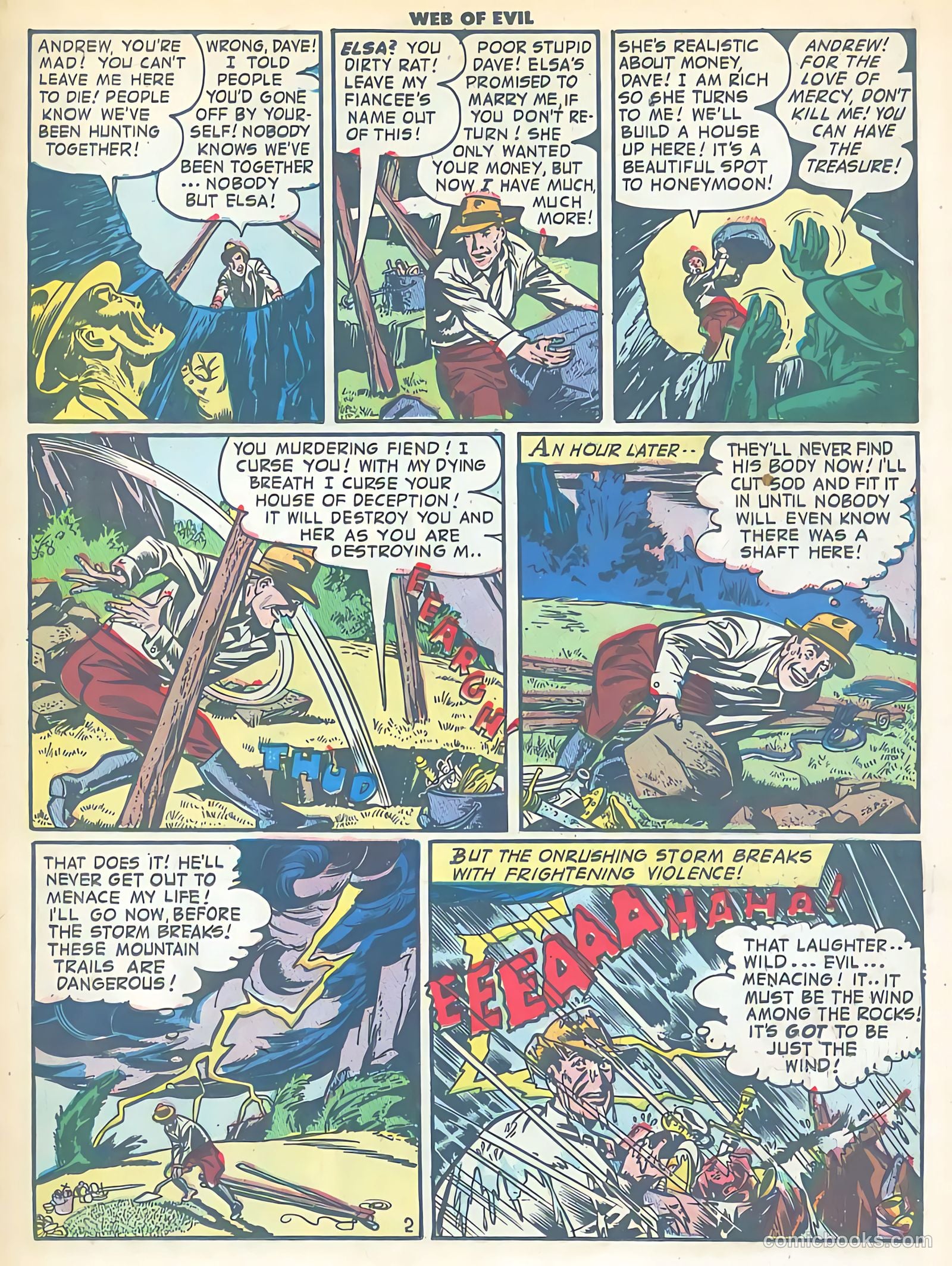 Web of Evil #5 (1953) — page 19 of 36