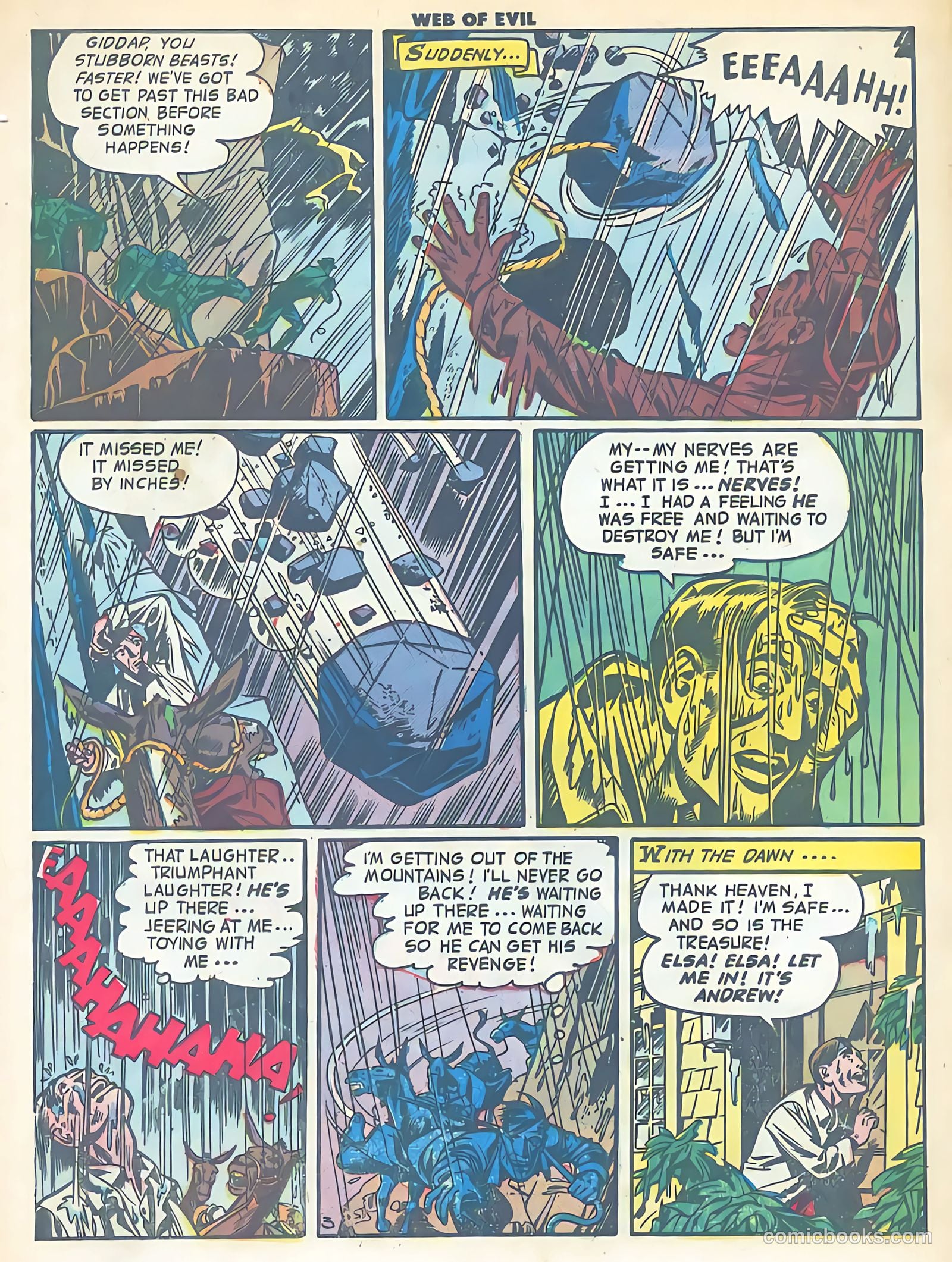 Web of Evil #5 (1953) — page 20 of 36