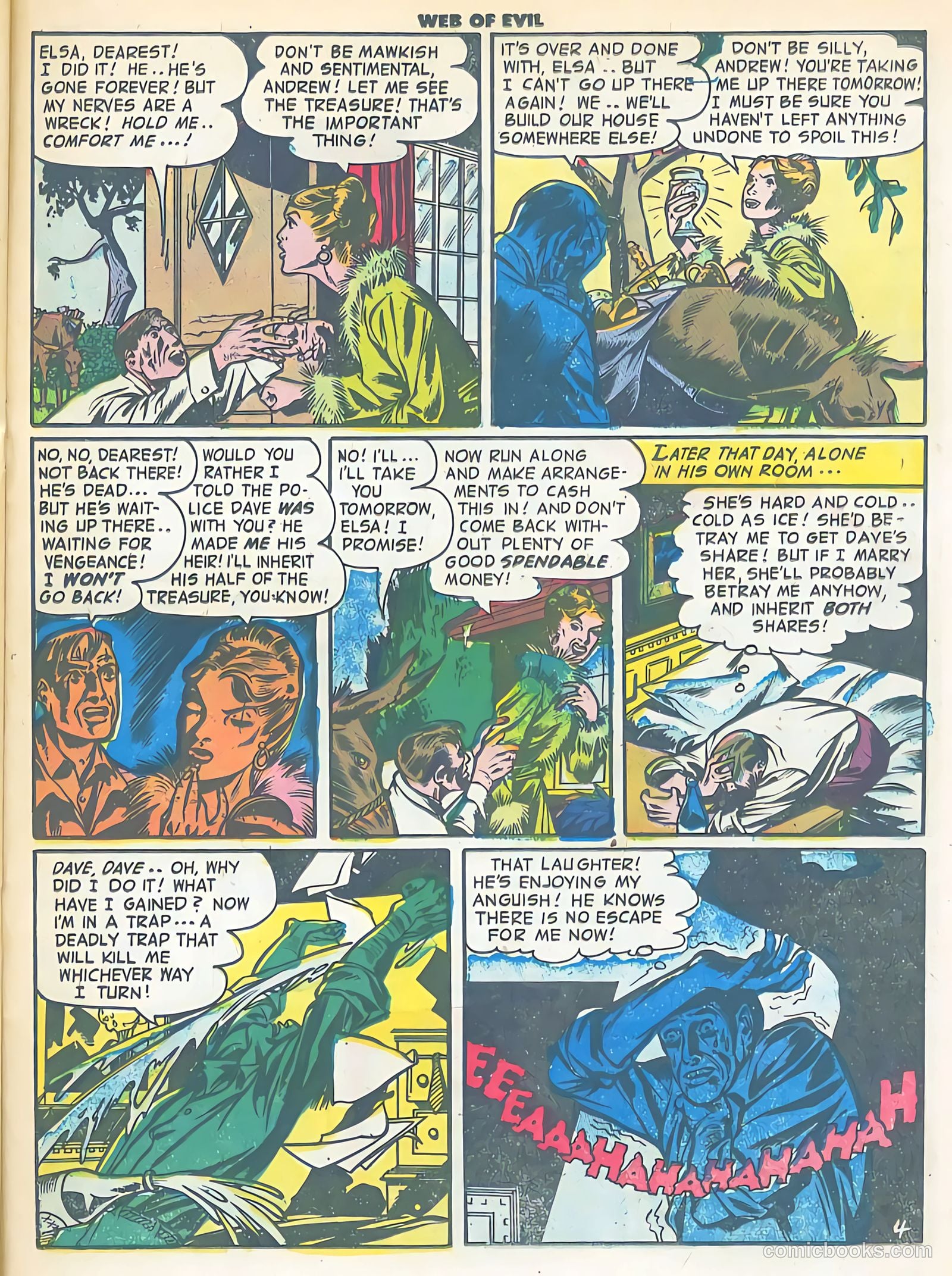 Web of Evil #5 (1953) — page 21 of 36