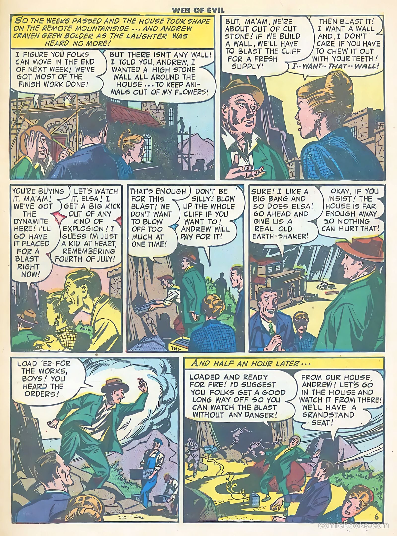 Web of Evil #5 (1953) — page 23 of 36
