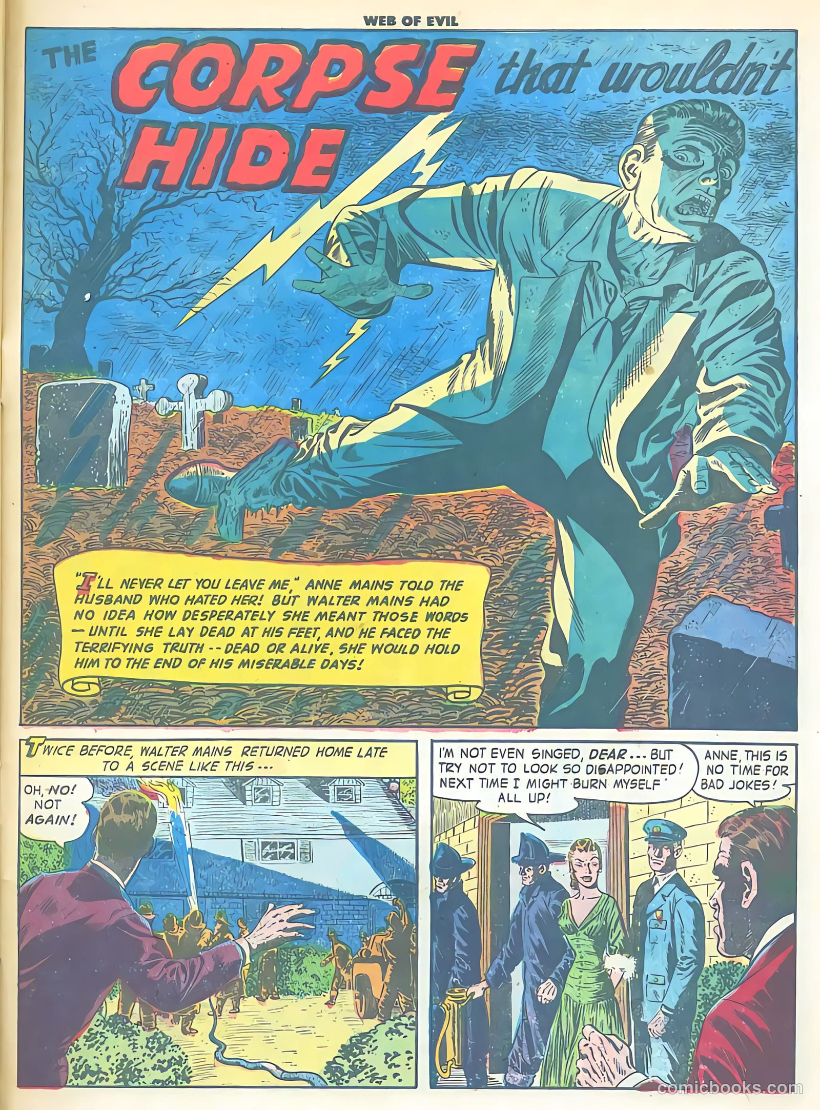 Web of Evil #5 (1953) — page 27 of 36