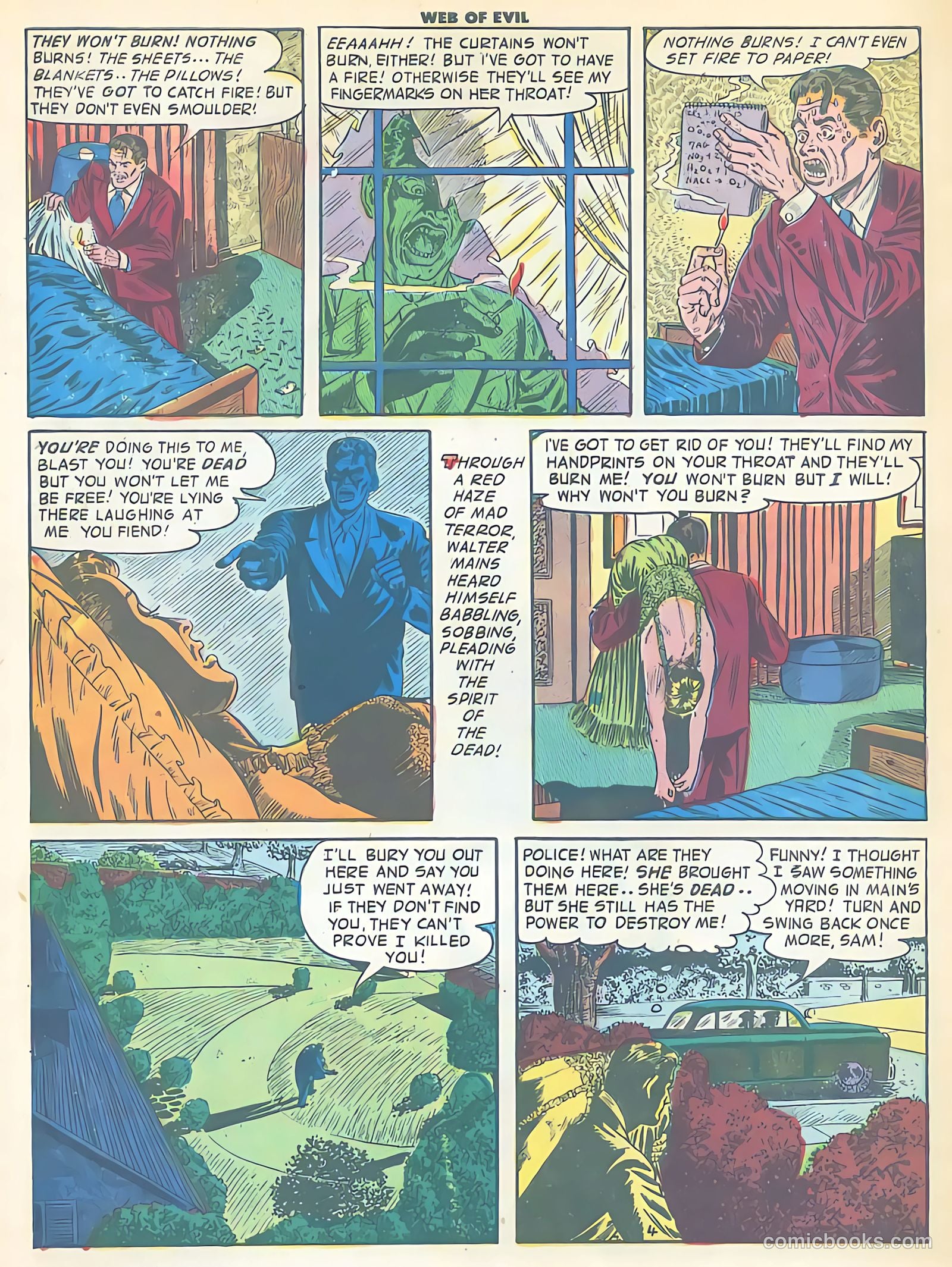 Web of Evil #5 (1953) — page 30 of 36