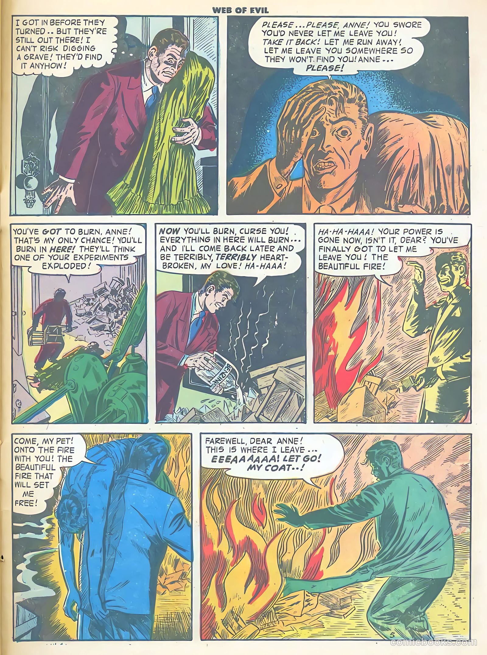 Web of Evil #5 (1953) — page 31 of 36