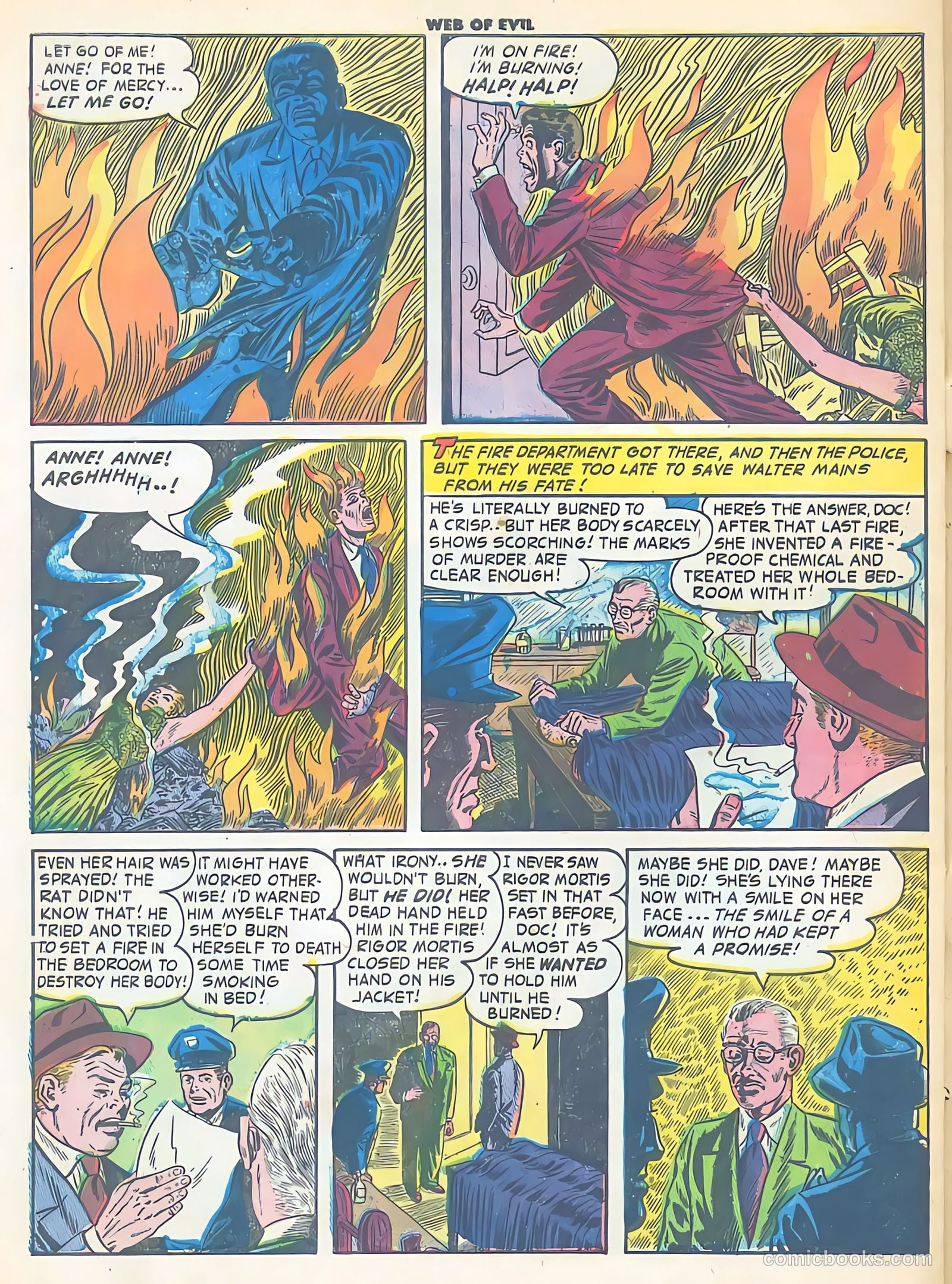 Web of Evil #5 (1953) — page 32 of 36