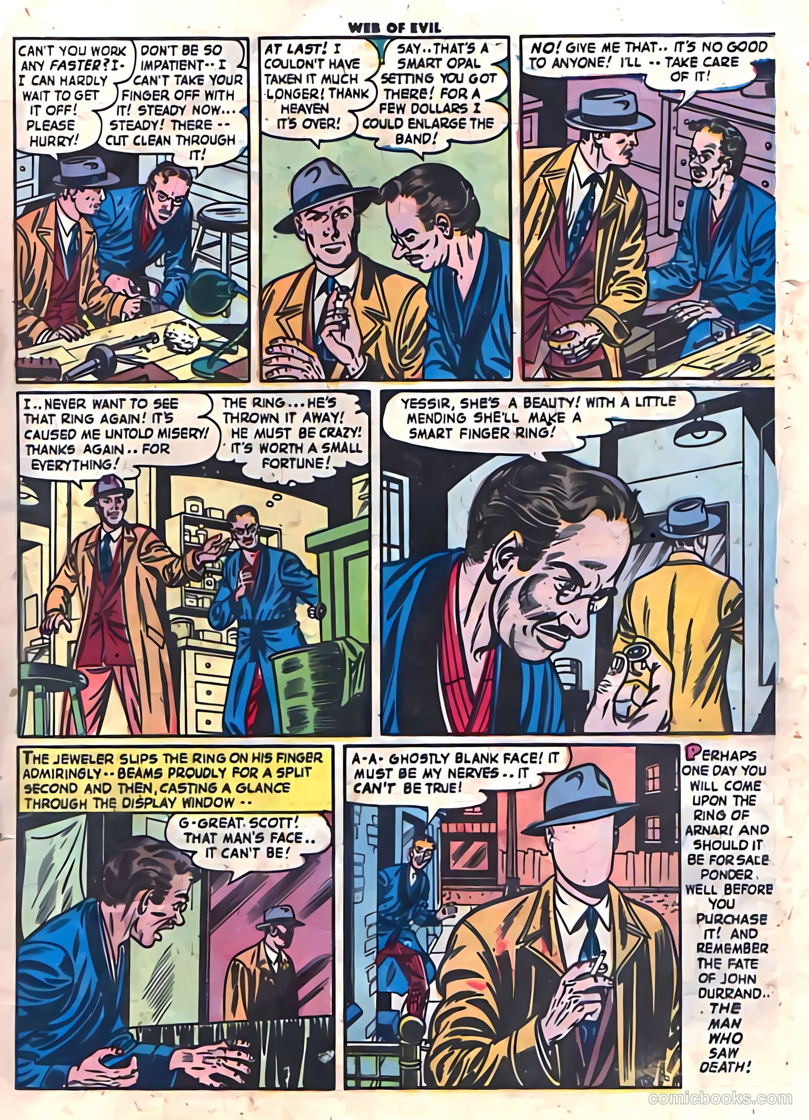 Web of Evil #6 (1953) — page 17 of 36