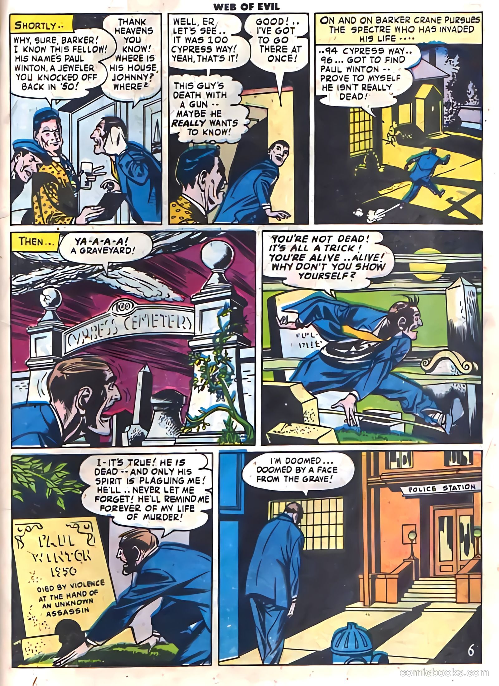 Web of Evil #6 (1953) — page 23 of 36