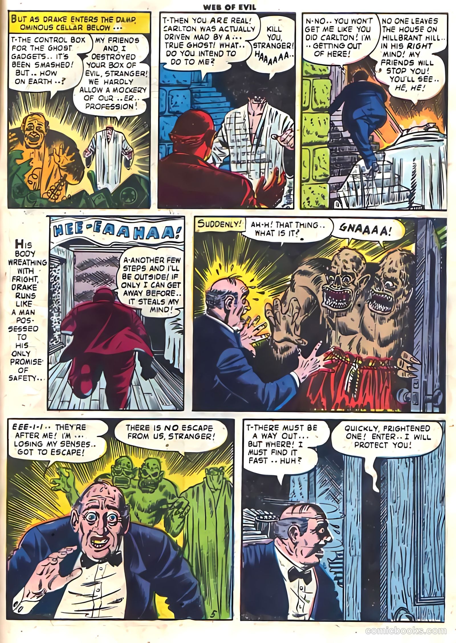 Web of Evil #6 (1953) — page 31 of 36