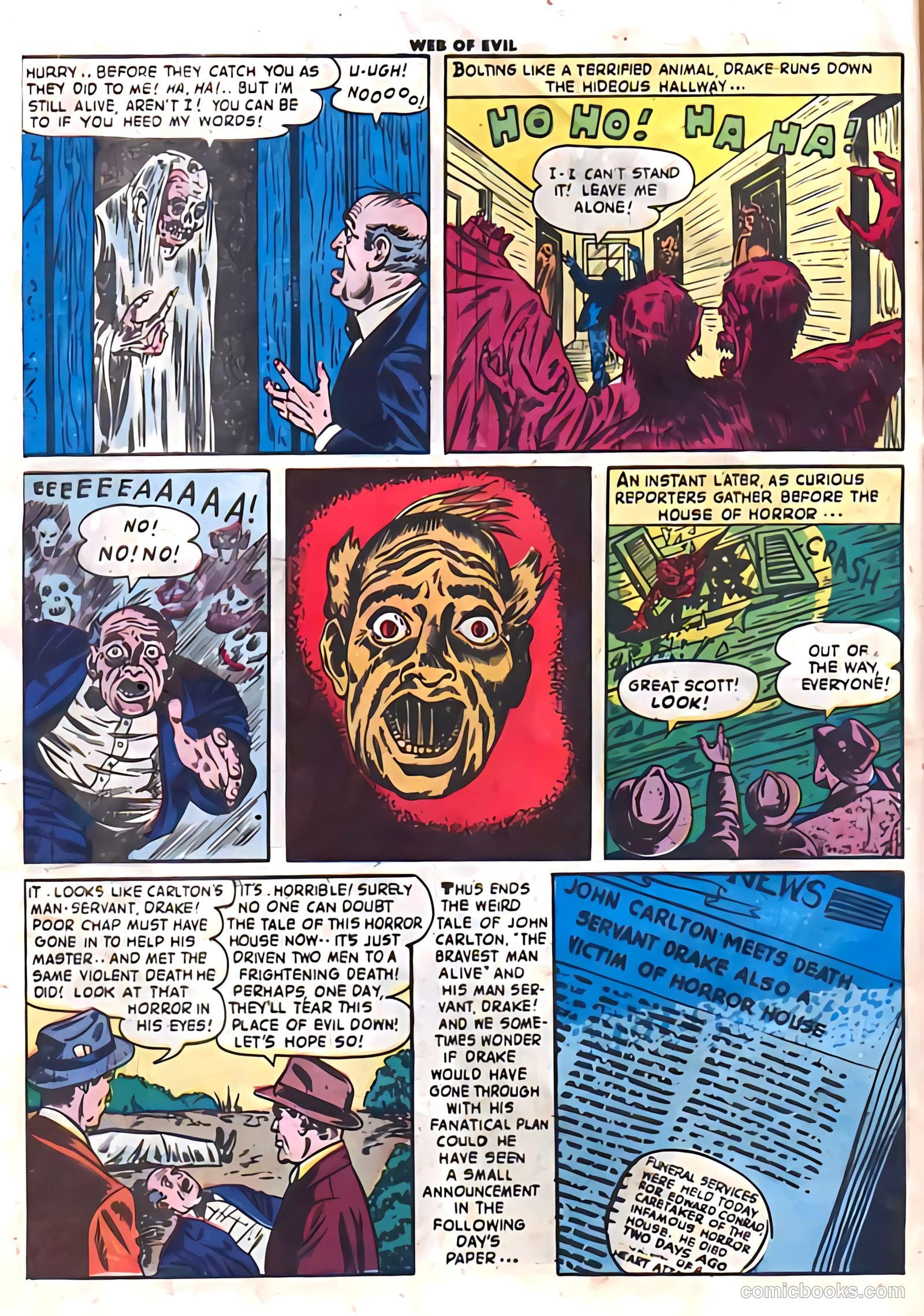 Web of Evil #6 (1953) — page 32 of 36