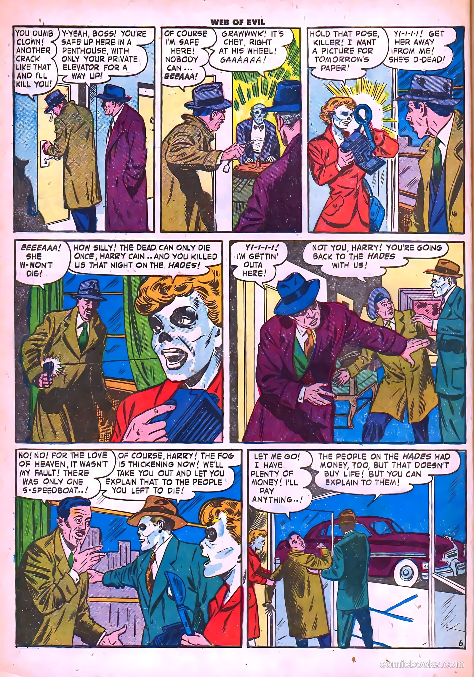 Web of Evil #7 (1953) — page 8 of 36