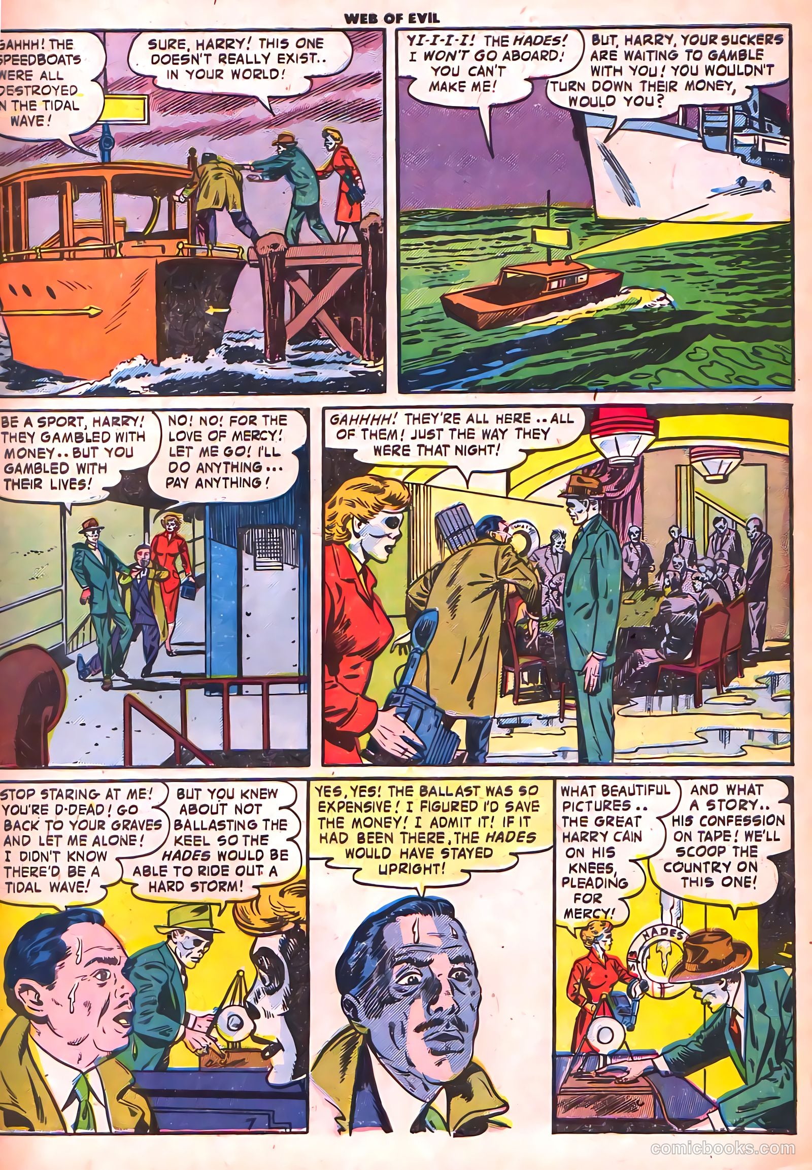 Web of Evil #7 (1953) — page 9 of 36