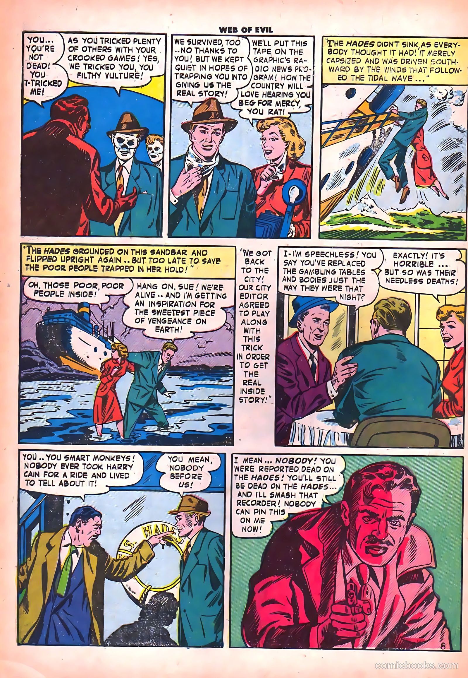 Web of Evil #7 (1953) — page 10 of 36