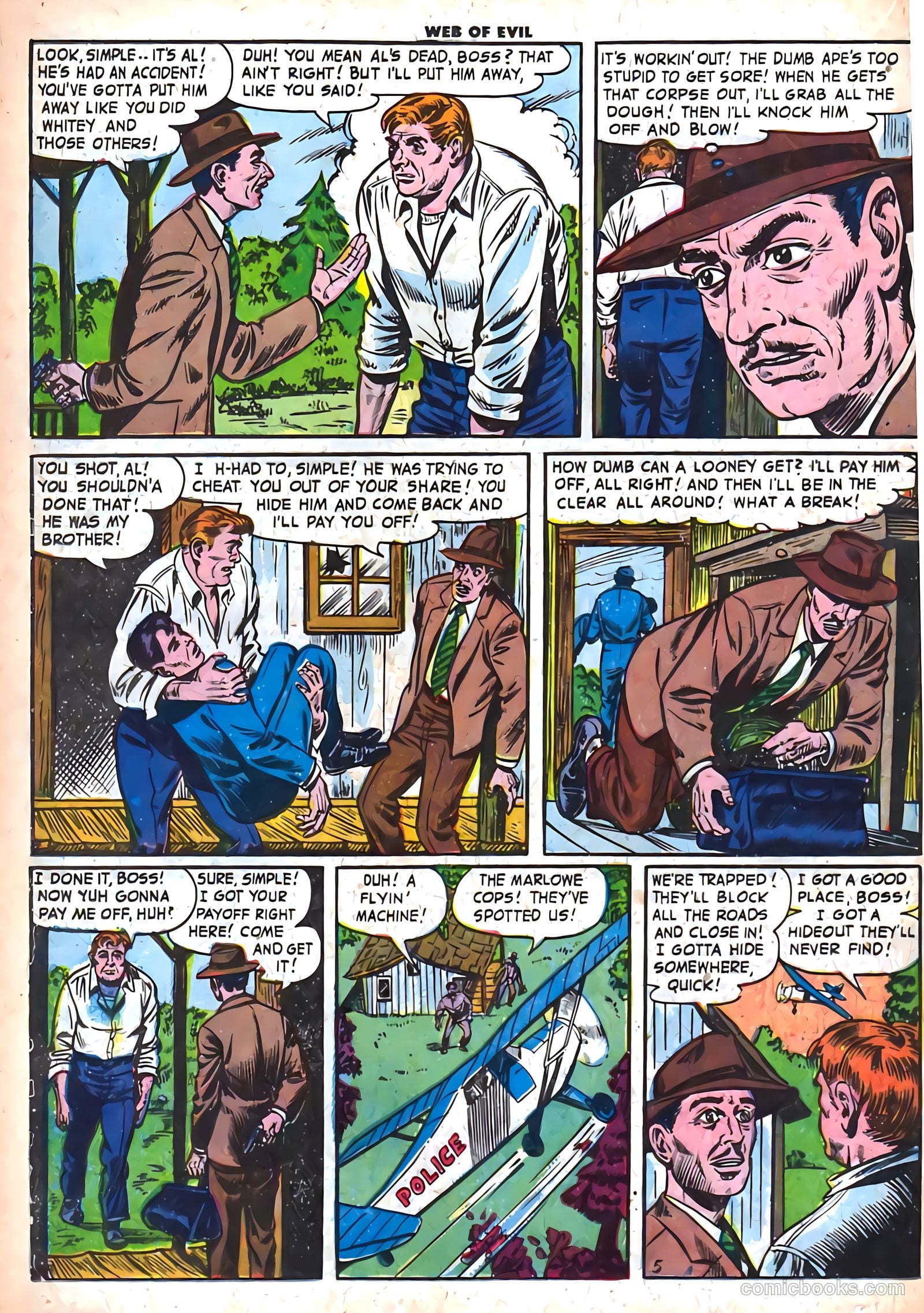 Web of Evil #7 (1953) — page 16 of 36