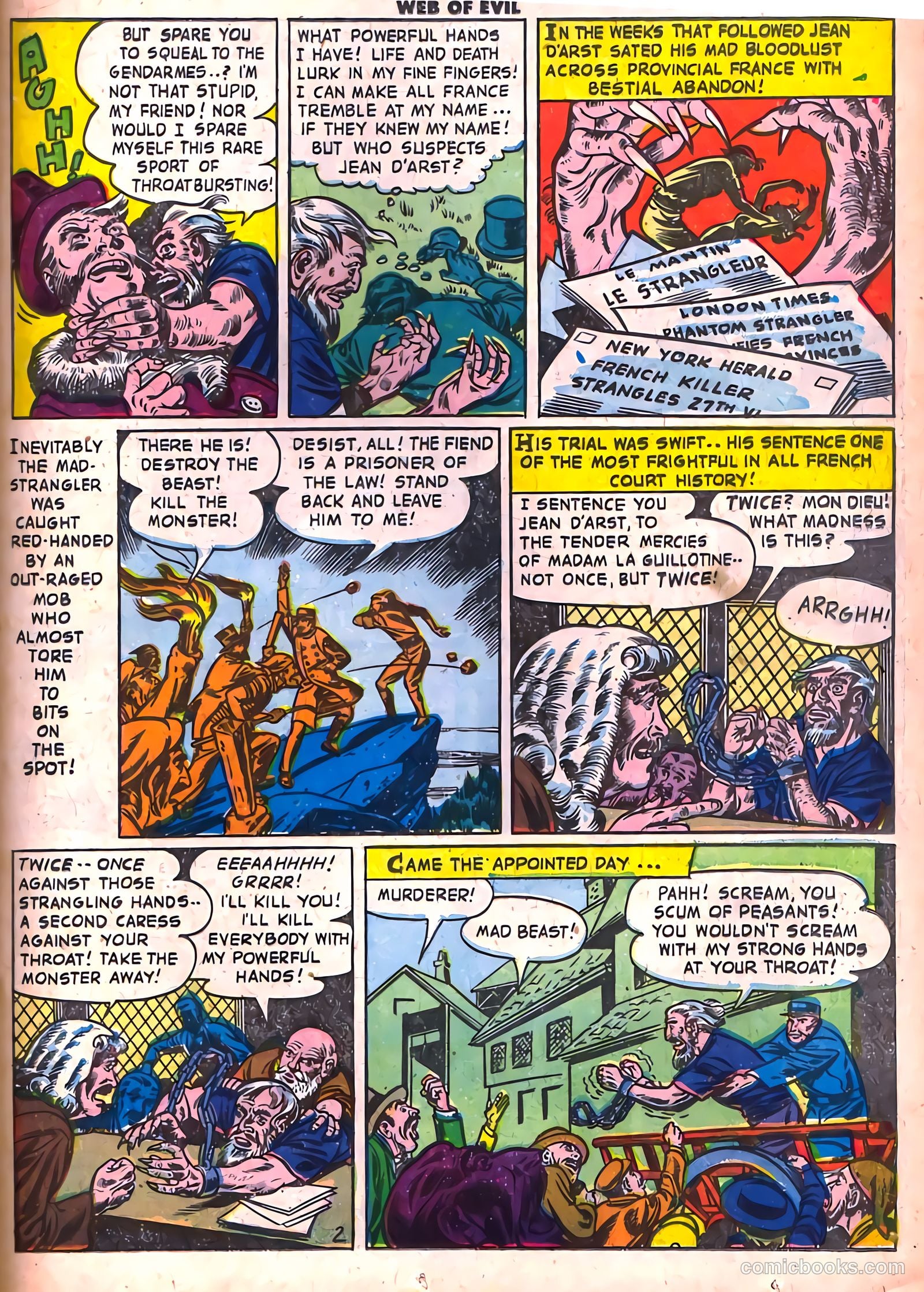 Web of Evil #7 (1953) — page 19 of 36