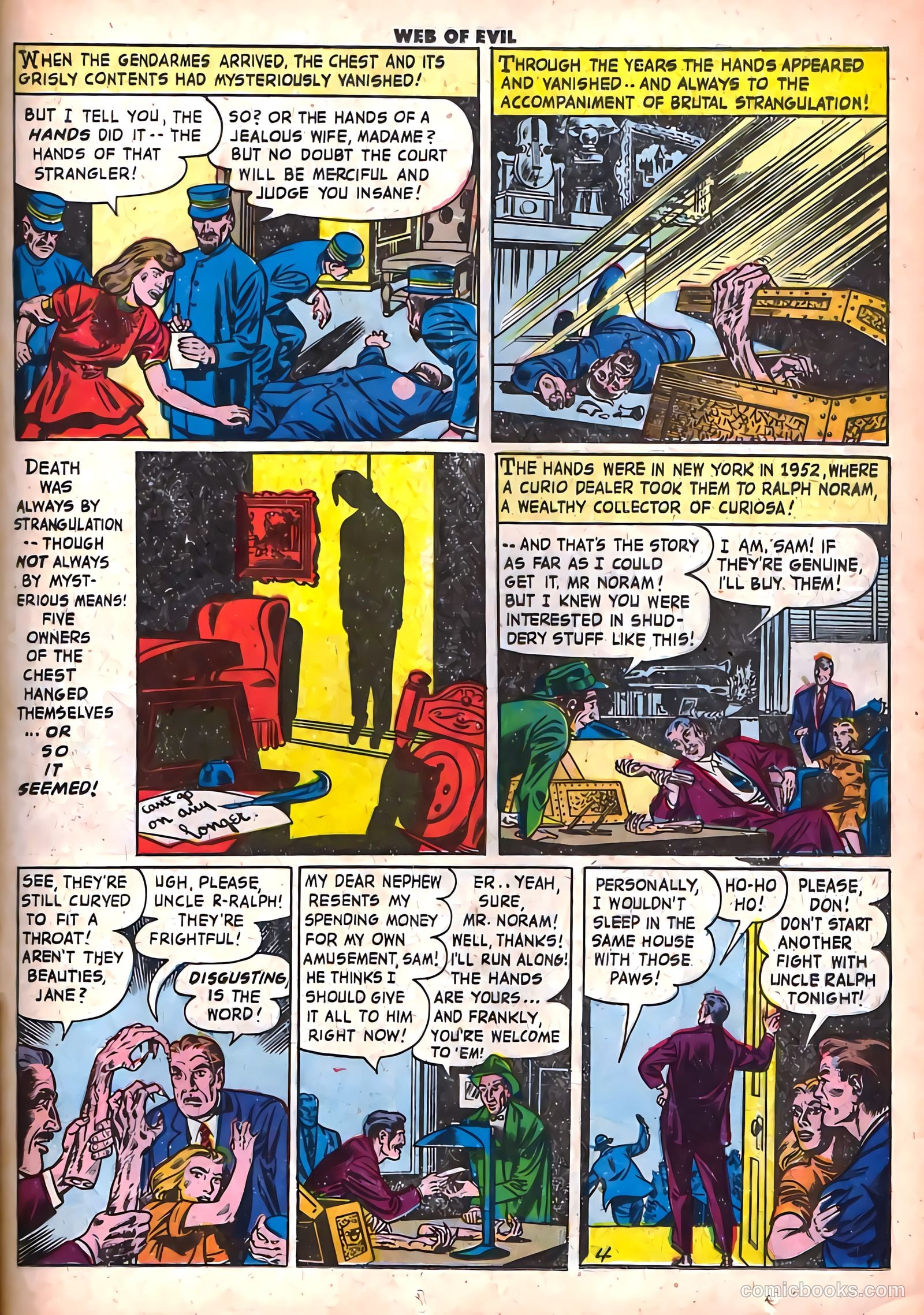 Web of Evil #7 (1953) — page 21 of 36