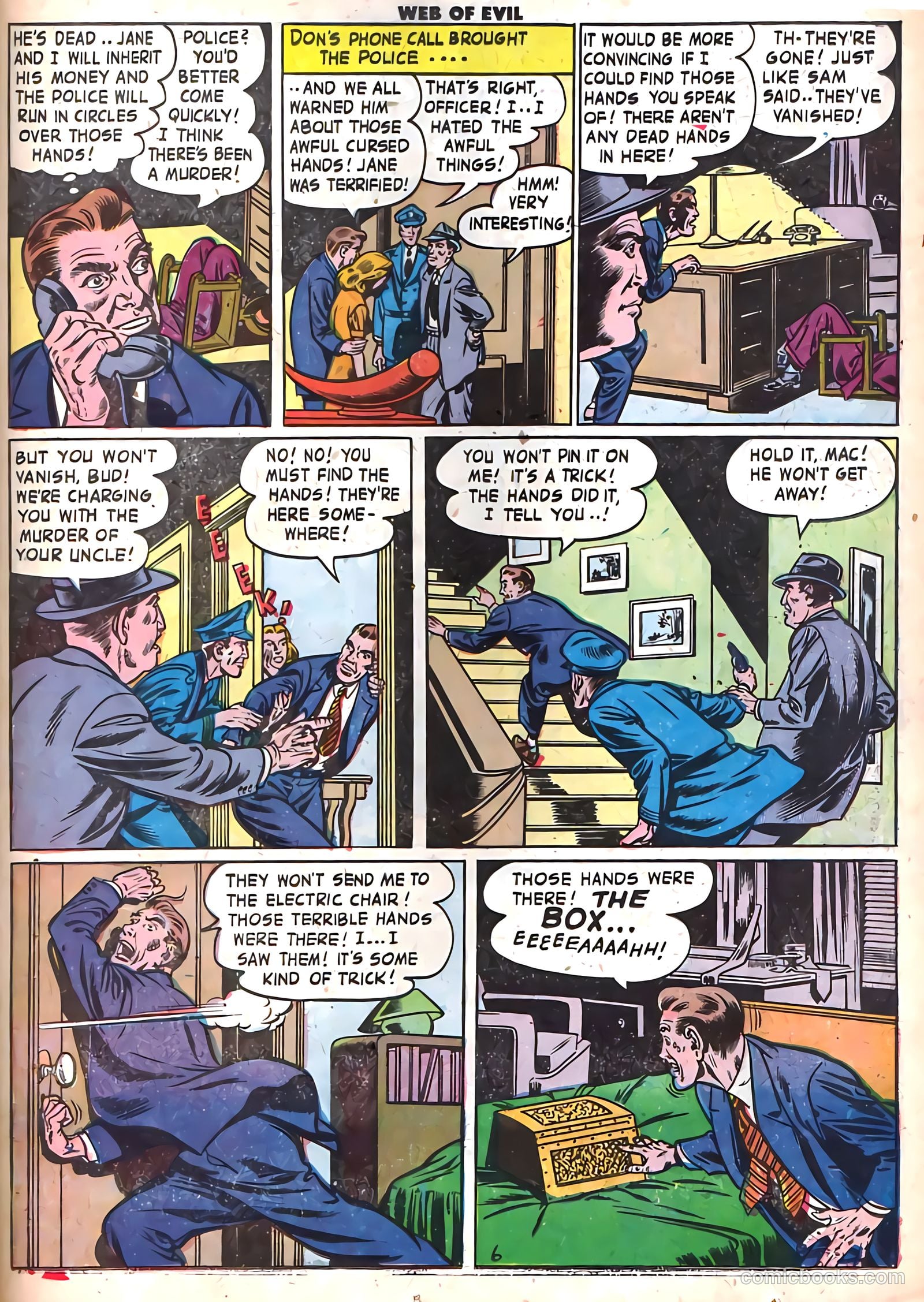 Web of Evil #7 (1953) — page 23 of 36