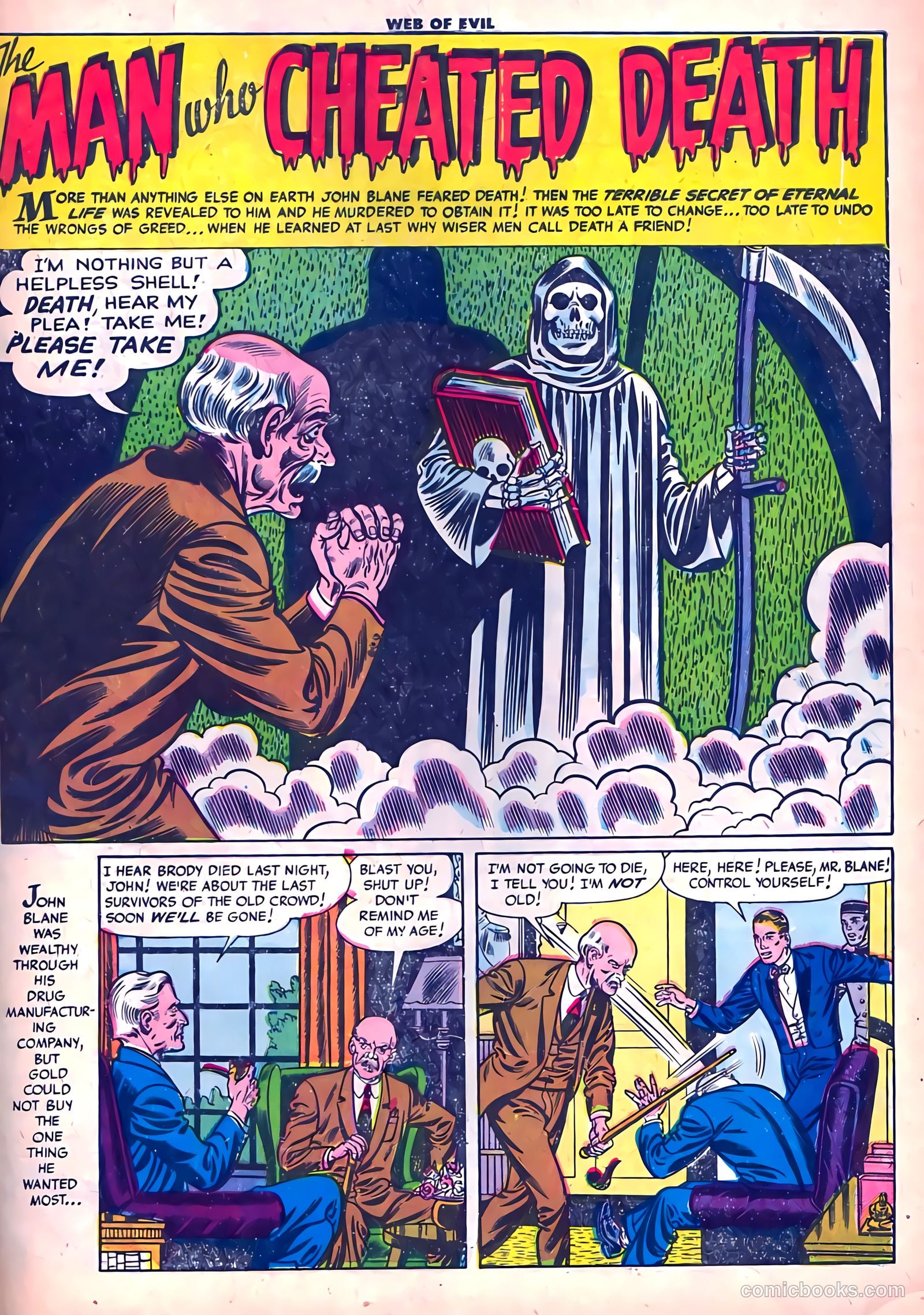 Web of Evil #7 (1953) — page 27 of 36