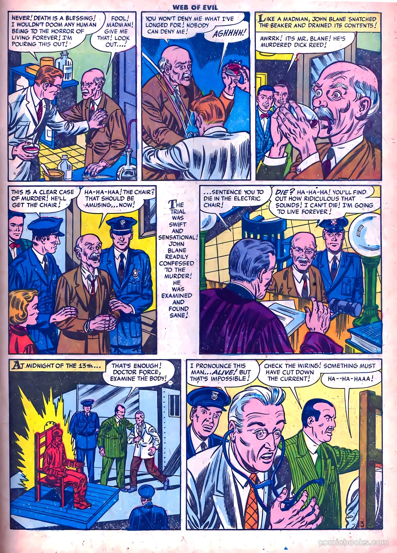 Web of Evil #7 (1953) — page 29 of 36