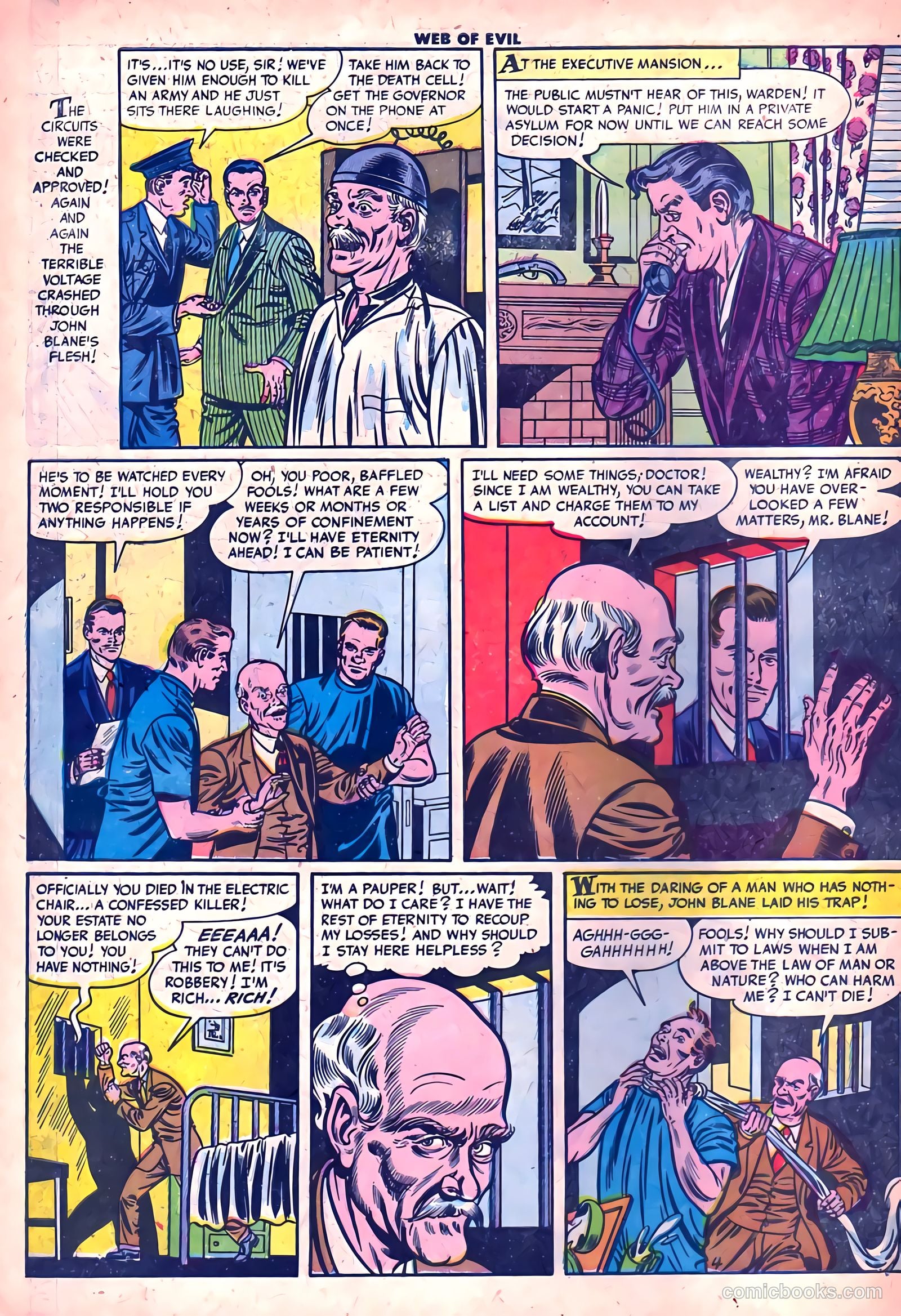 Web of Evil #7 (1953) — page 30 of 36