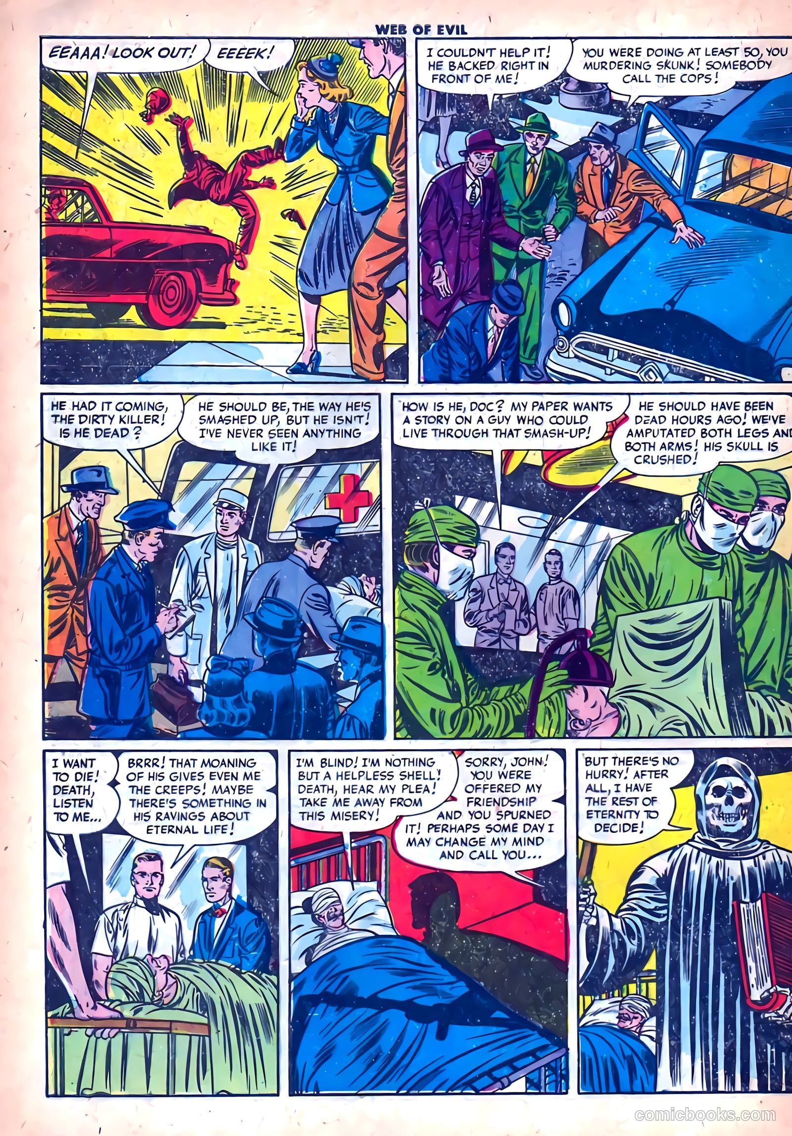 Web of Evil #7 (1953) — page 32 of 36
