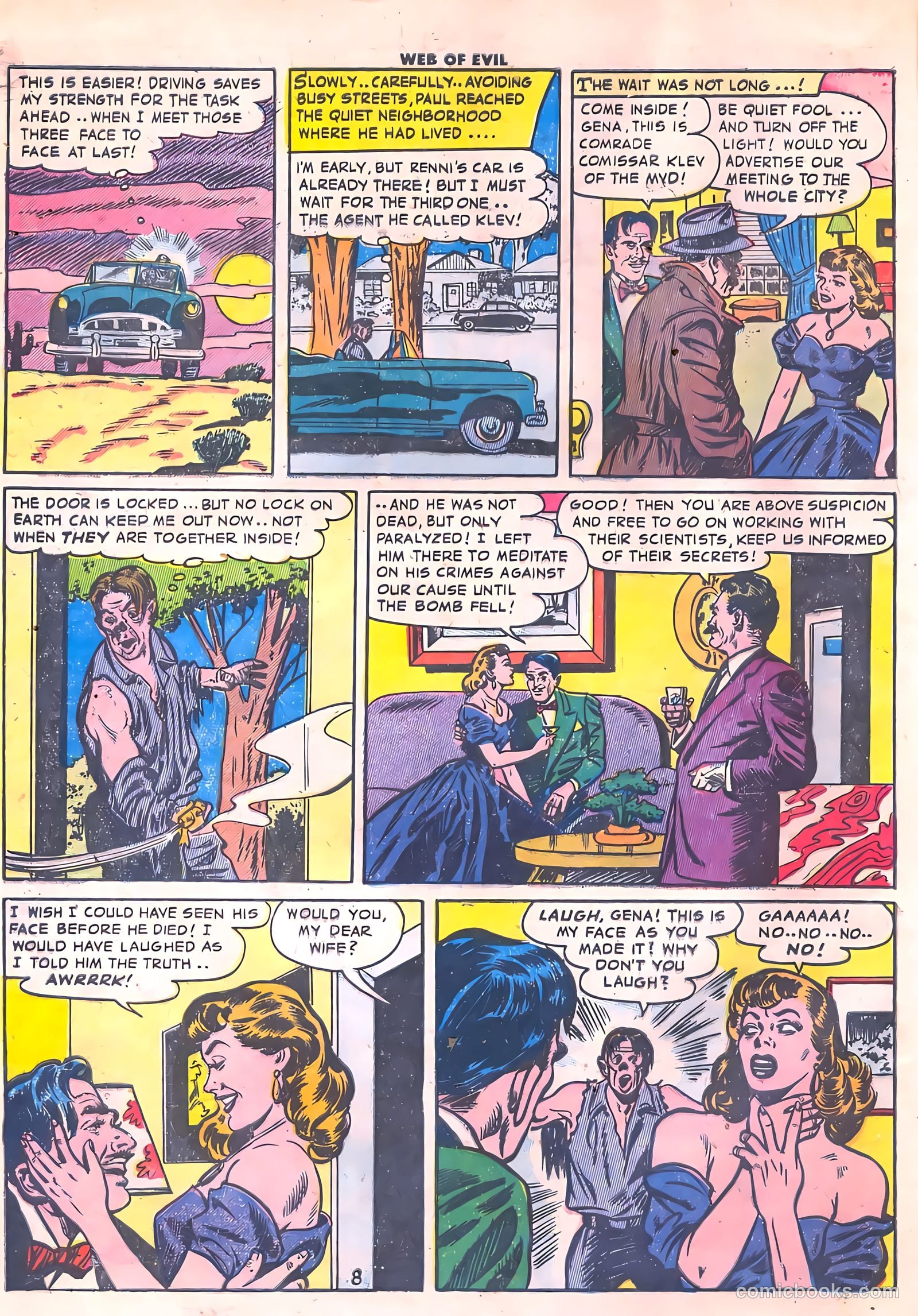 Web of Evil #8 (1953) — page 10 of 36